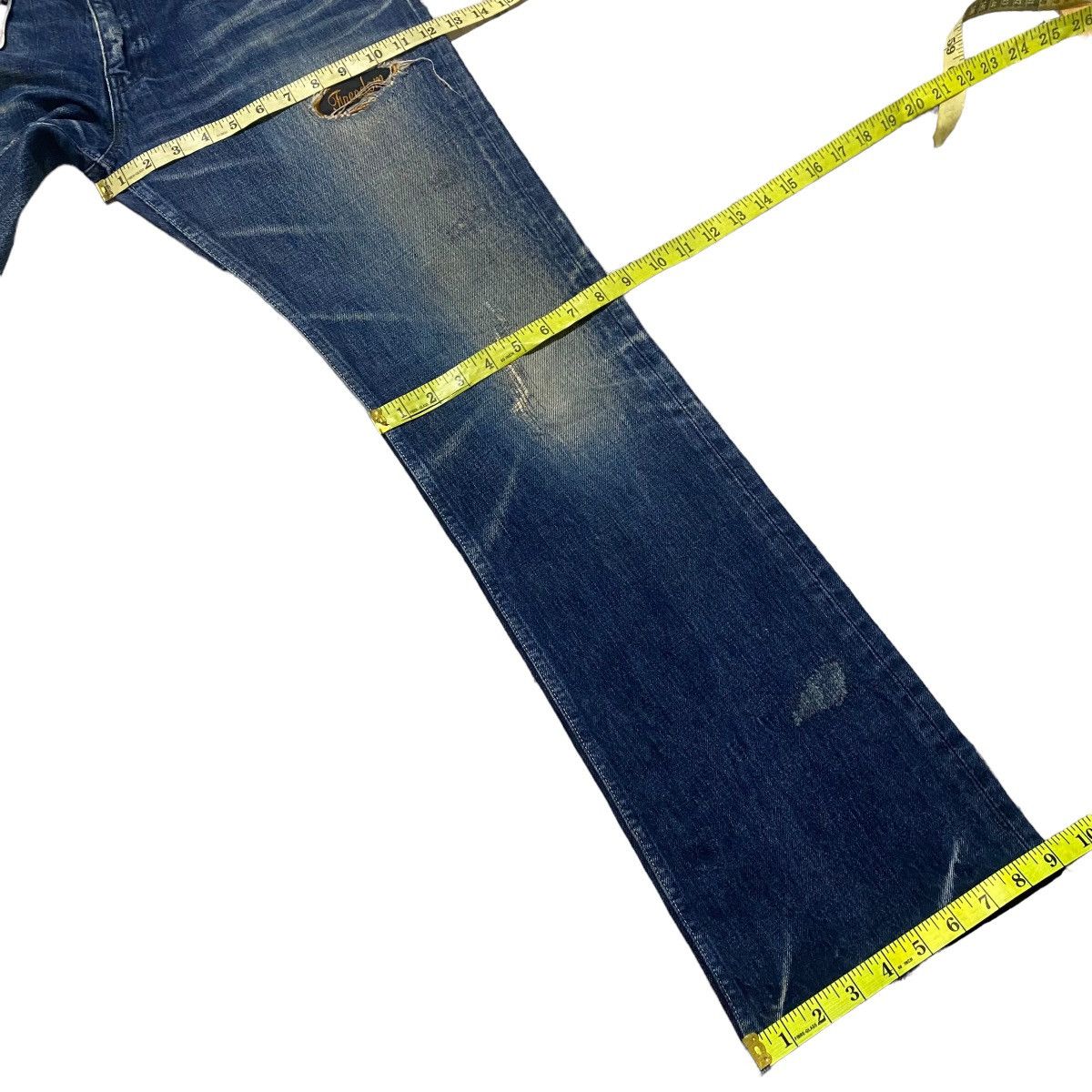 roarguns Roarguns Distressed Denim Flare Jeans Size US 34 / EU 50 - 24 Thumbnail