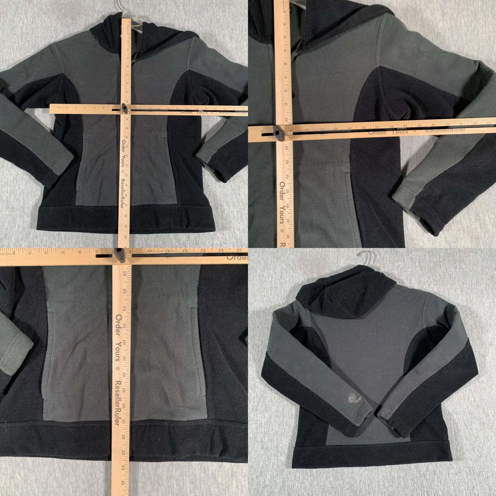 Patagonia Patagonia Jacket Womens XS Gray Black Fleece Full Zip Hooded Outdoor Coat Size XS / US 0-2 / IT 36-38 - 8 Thumbnail
