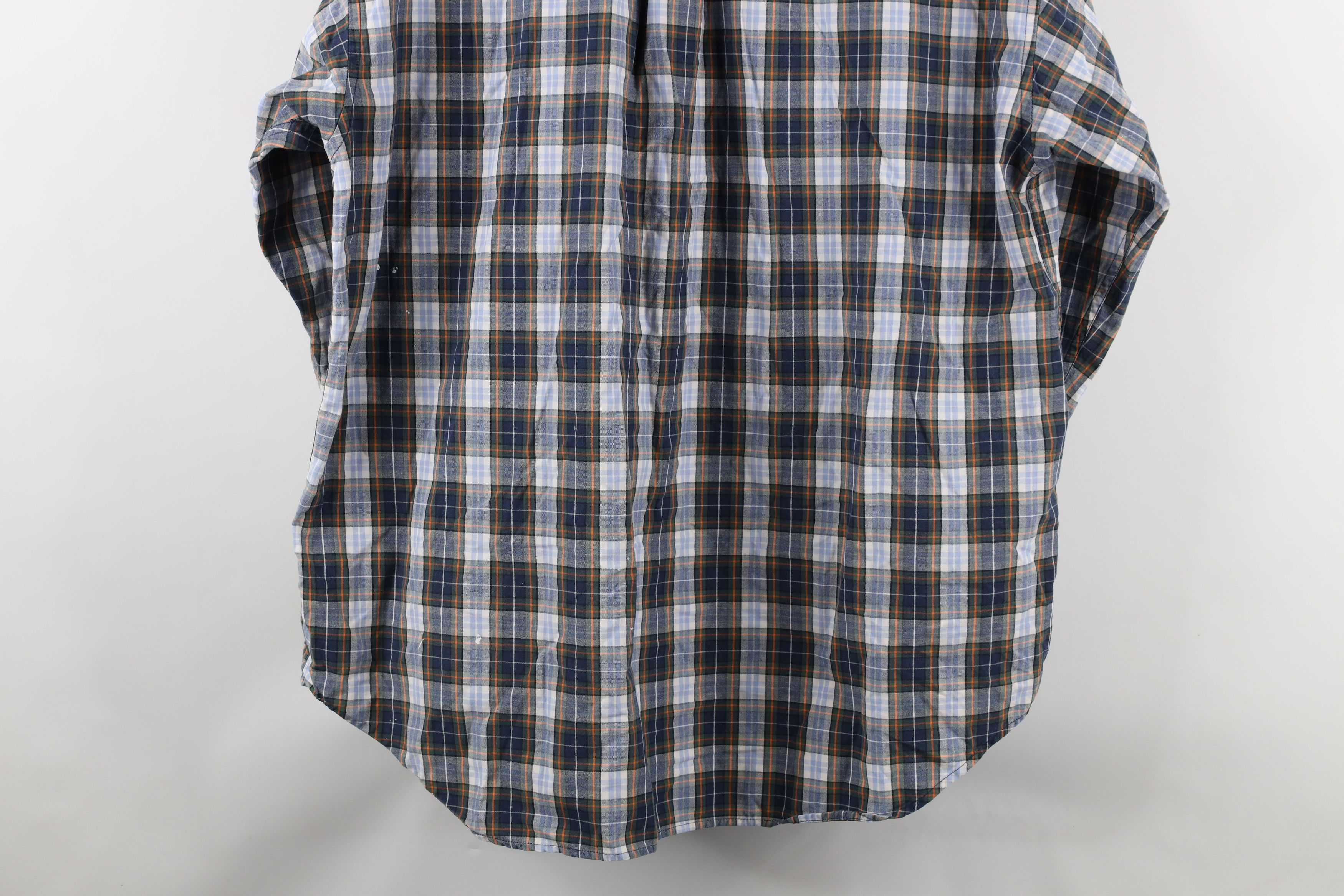 Gap × Vintage Vintage 90s Gap Collared Button Down Shirt Plaid Cotton Size US XL / EU 56 / 4 - 14 Thumbnail