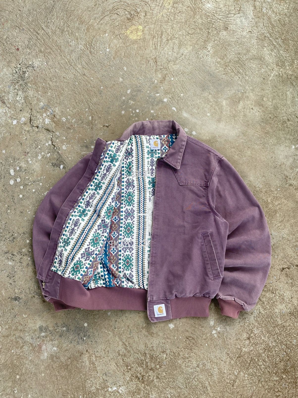 Carhartt Vintage Carhartt Western Jacket Sante Fe JS1457 Damson Size US M / EU 48-50 / 2 - 3 Thumbnail