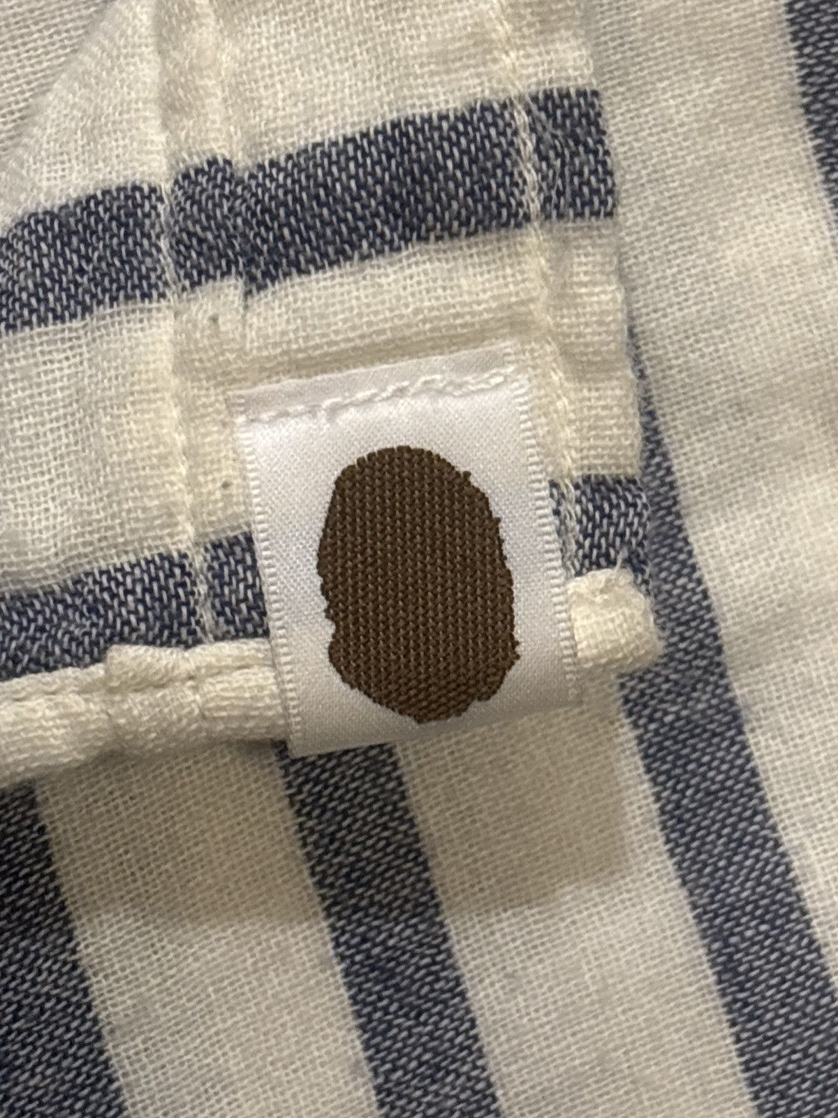 Bape BAPE Border Stripe Flannel Size US XL / EU 56 / 4 - 10 Thumbnail