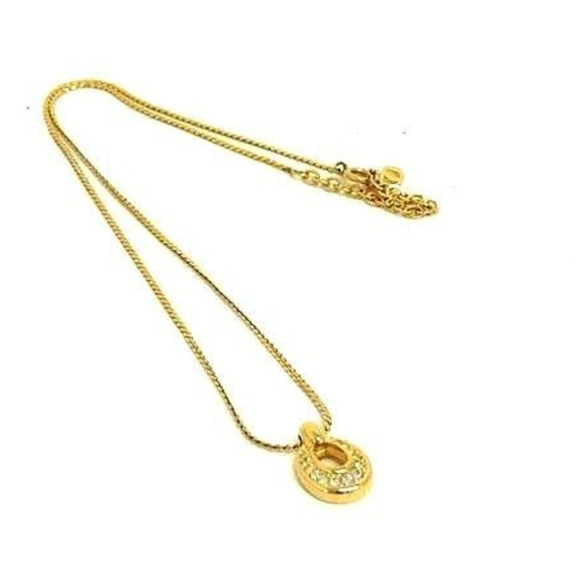 Dior Christian Dior necklace, gold metal, for women. Size ONE SIZE - 1 Thumbnail