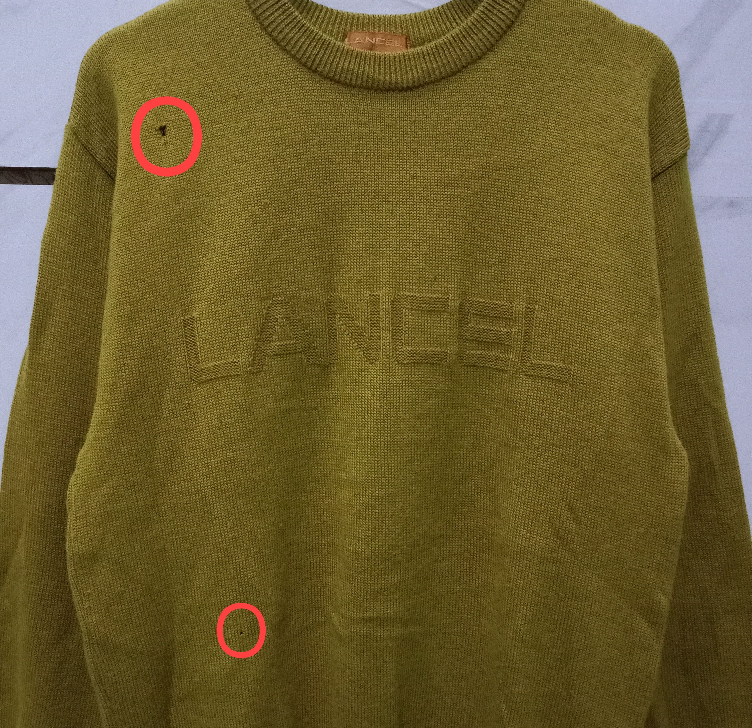 Lancel Vintage LANCEL Paris Knitwear Sweatshirt Size US L / EU 52-54 / 3 - 2 Thumbnail