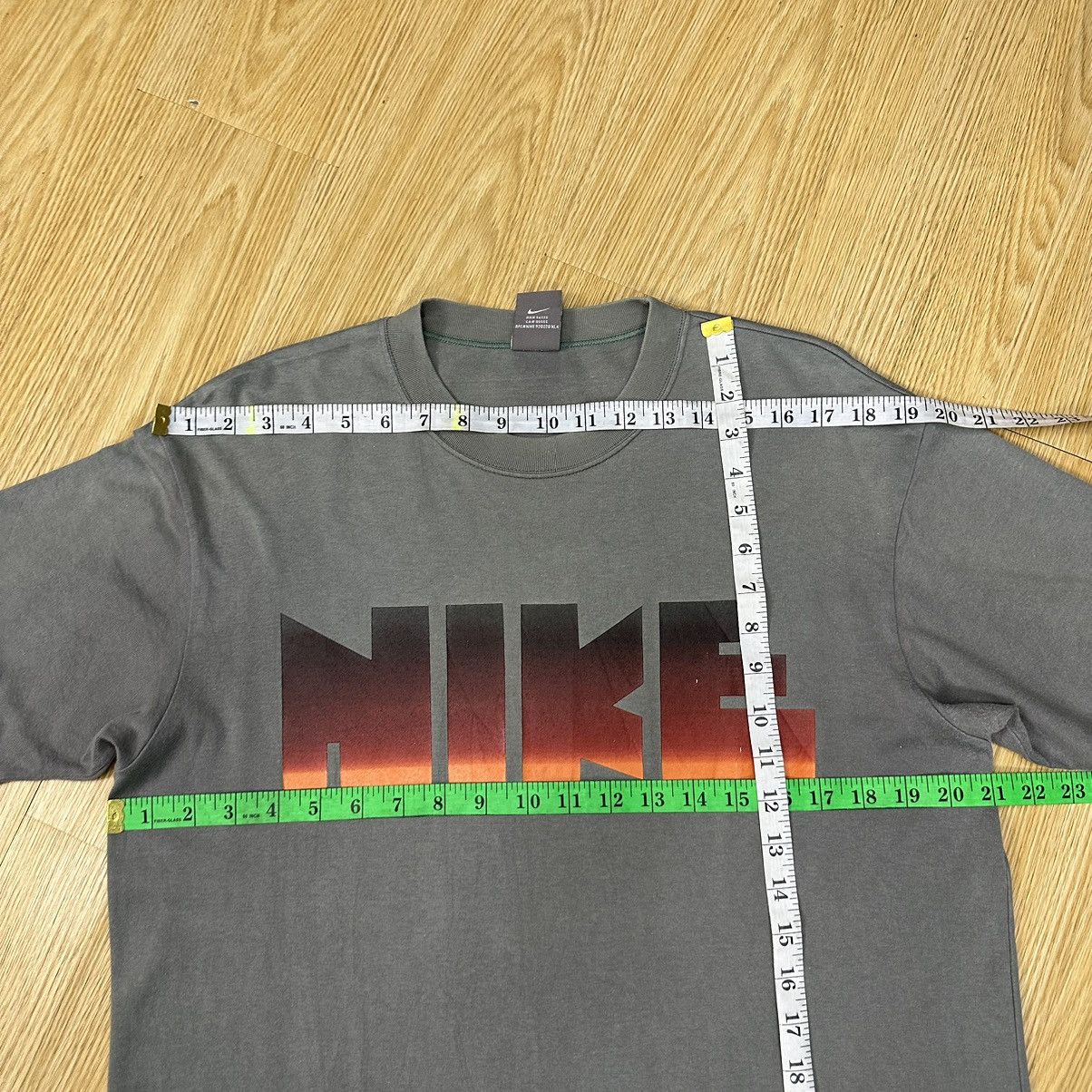 Nike Vintage Nike 80s Block Logo Tshirt A863 Size US M / EU 48-50 / 2 - 5 Thumbnail