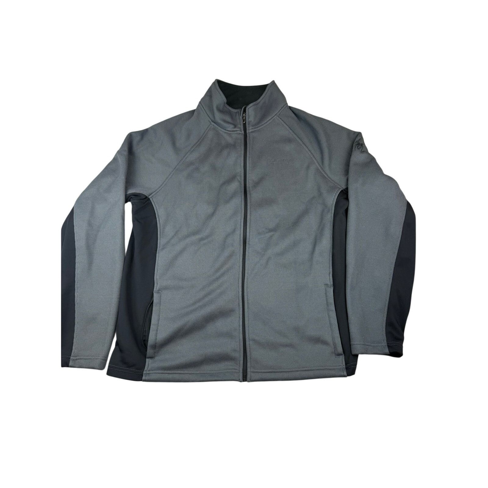 Spyder Spyder Full Zip Fleece Jacket Womens Gray Black XL Size XL / US 12-14 / IT 48-50 - 1 Thumbnail