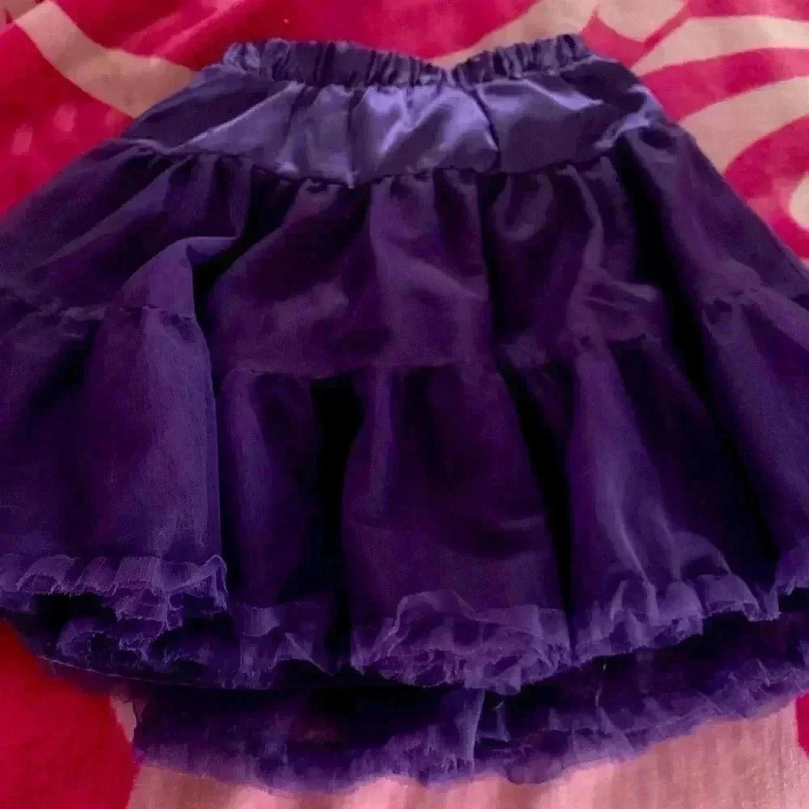 Winners Circle Purple tutu size 5T Size 24" / US 00 / IT 34 - 3 Thumbnail