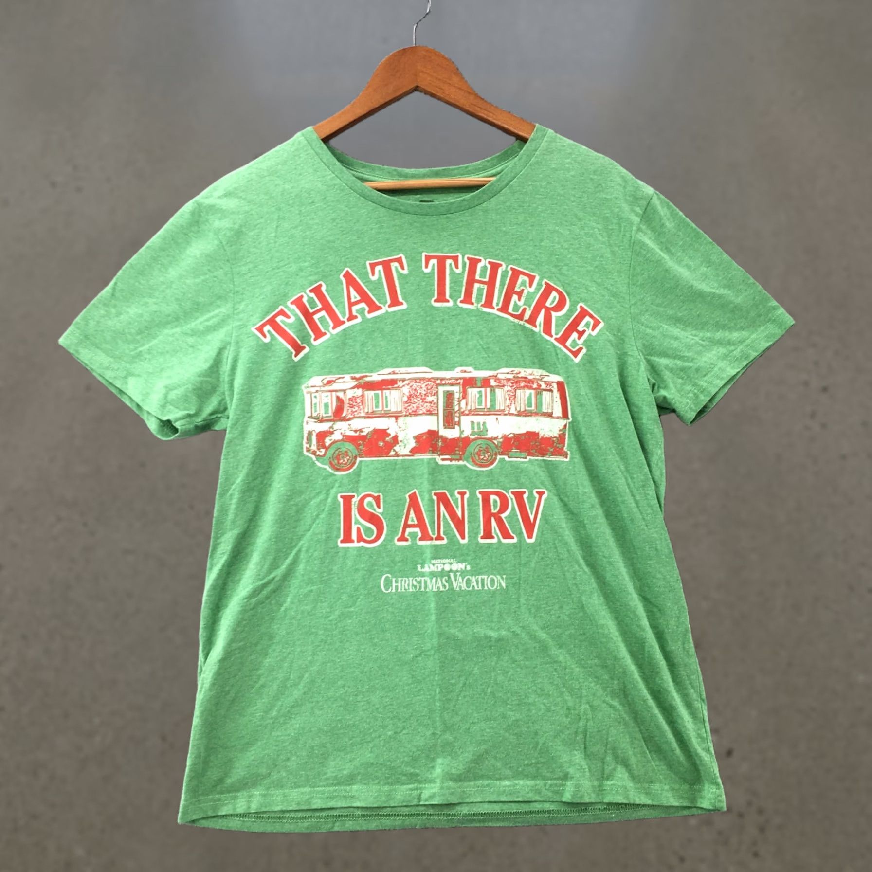 Vintage National Lampoon Tshirt Tee Womens L Green Cotton Blend Round Neck Short Sleeve Size L / US 10 / IT 46 - 1 Thumbnail