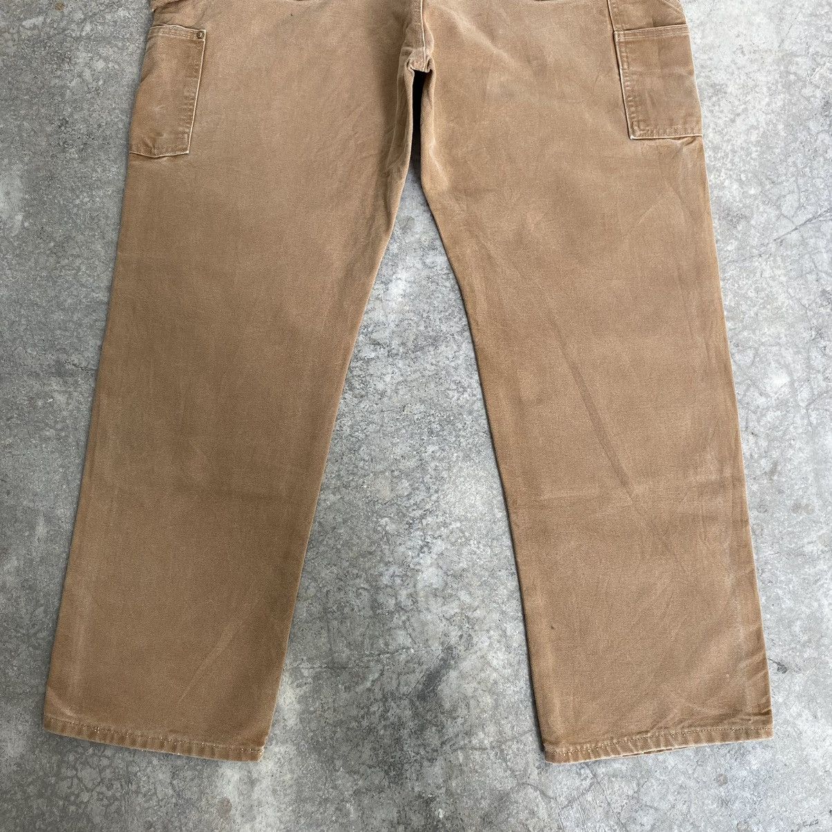 Carhartt Vintage Carhartt Double Knee Faded Tan Carpenter Pants Size US 40 / EU 56 - 14 Thumbnail