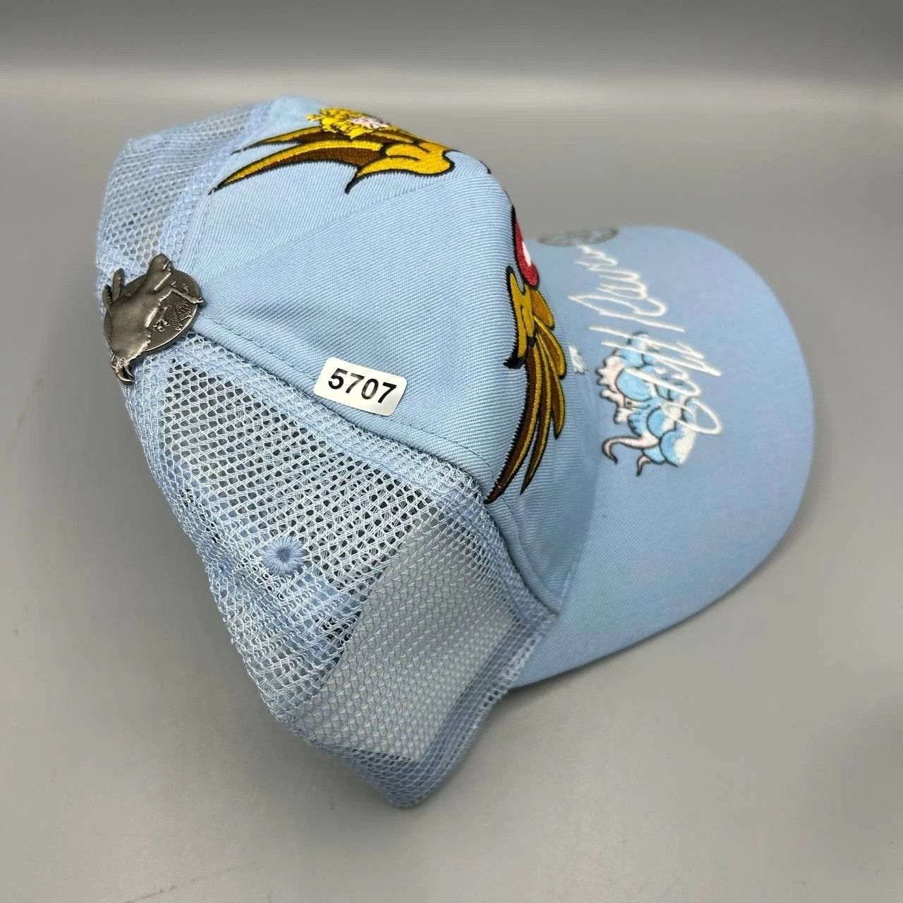 Other Vintage Cliff Raven Ed Hardy Japanese tattoo Snap back 90s Size ONE SIZE - 8 Thumbnail