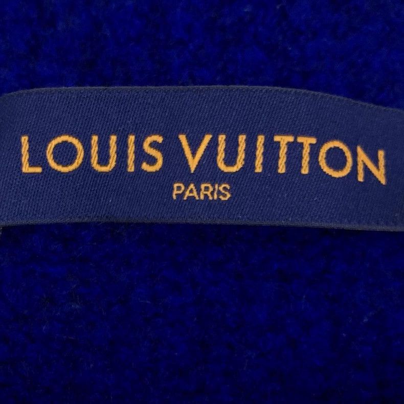 Louis Vuitton Louis Vuitton Blue Logo Embroidered Knit Sweater-2506 Size L / US 10 / IT 46 - 6 Thumbnail