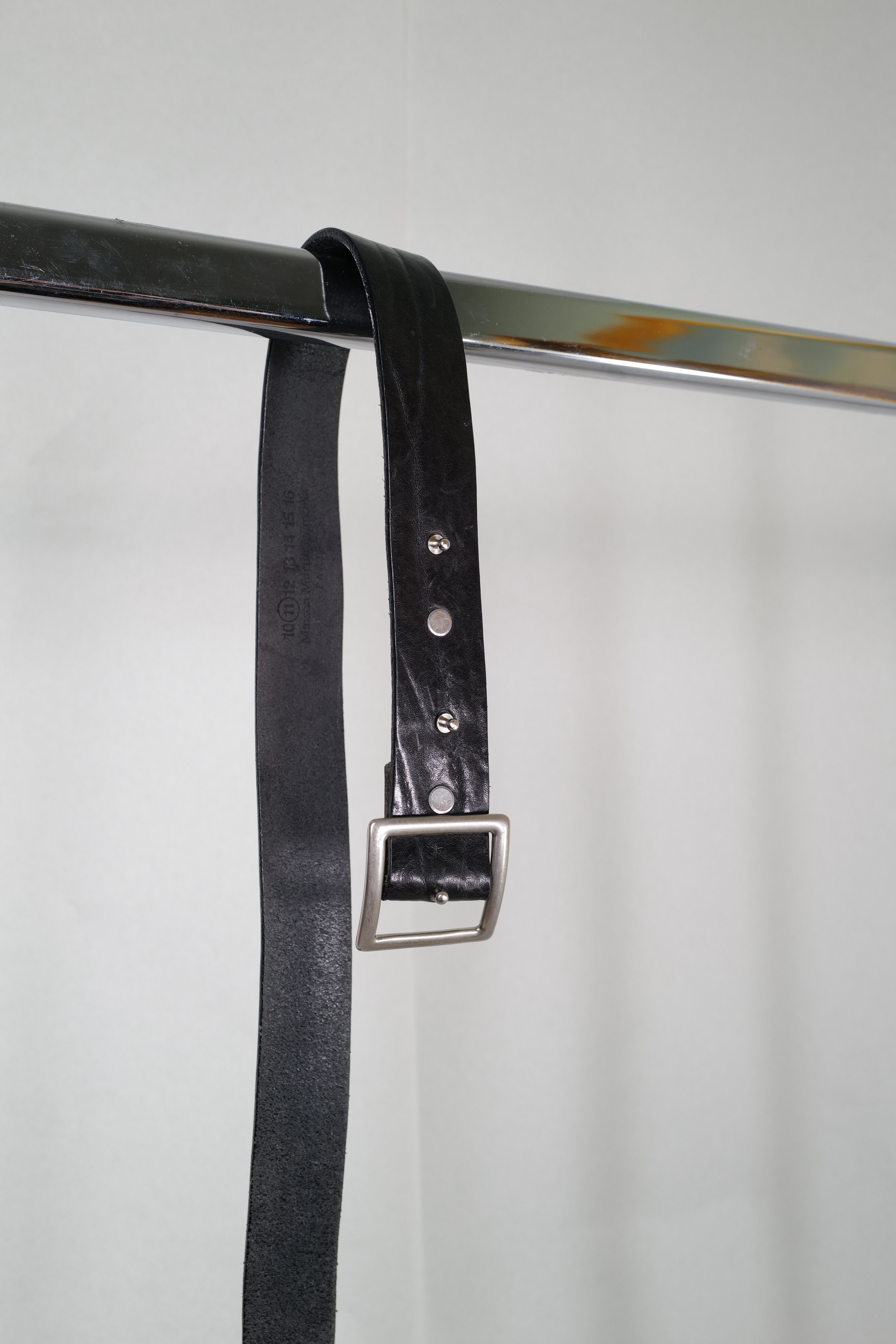 Maison Margiela Martin Margiela "Leather Belt" Size ONE SIZE - 4 Thumbnail