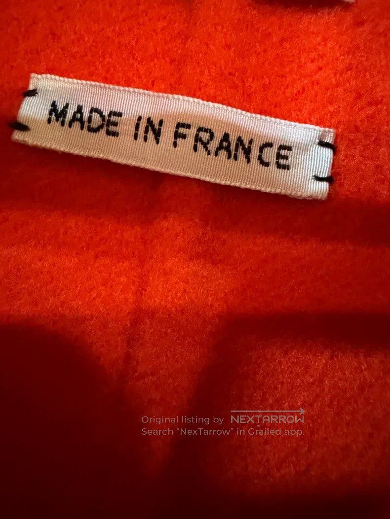 Hermes Hermes Red cashmere coat Size XS / US 0-2 / IT 36-38 - 4 Thumbnail