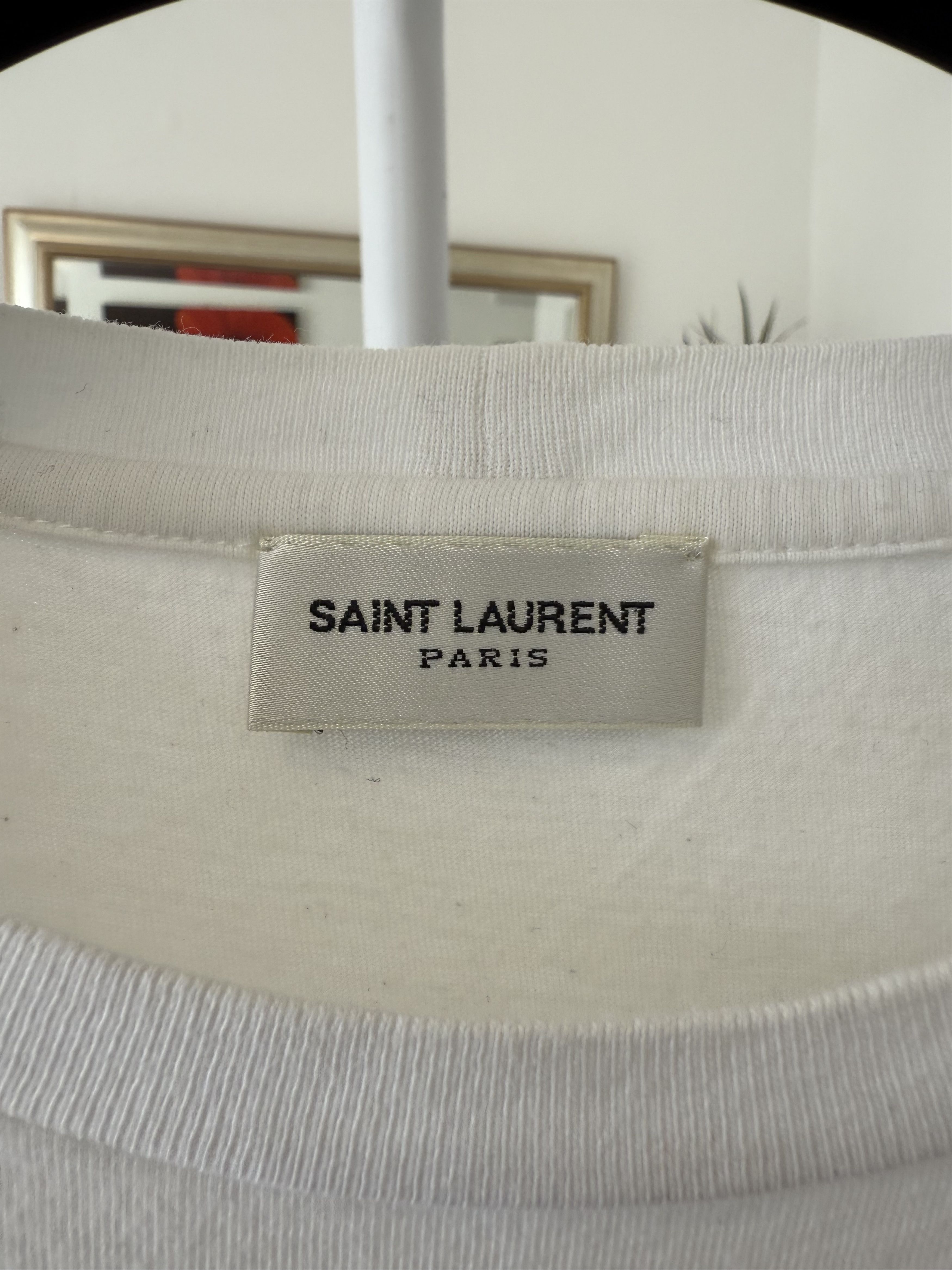Saint Laurent Paris SS14 Saint Laurent Pineapple Tee Size US XS / EU 42 / 0 - 9 Thumbnail