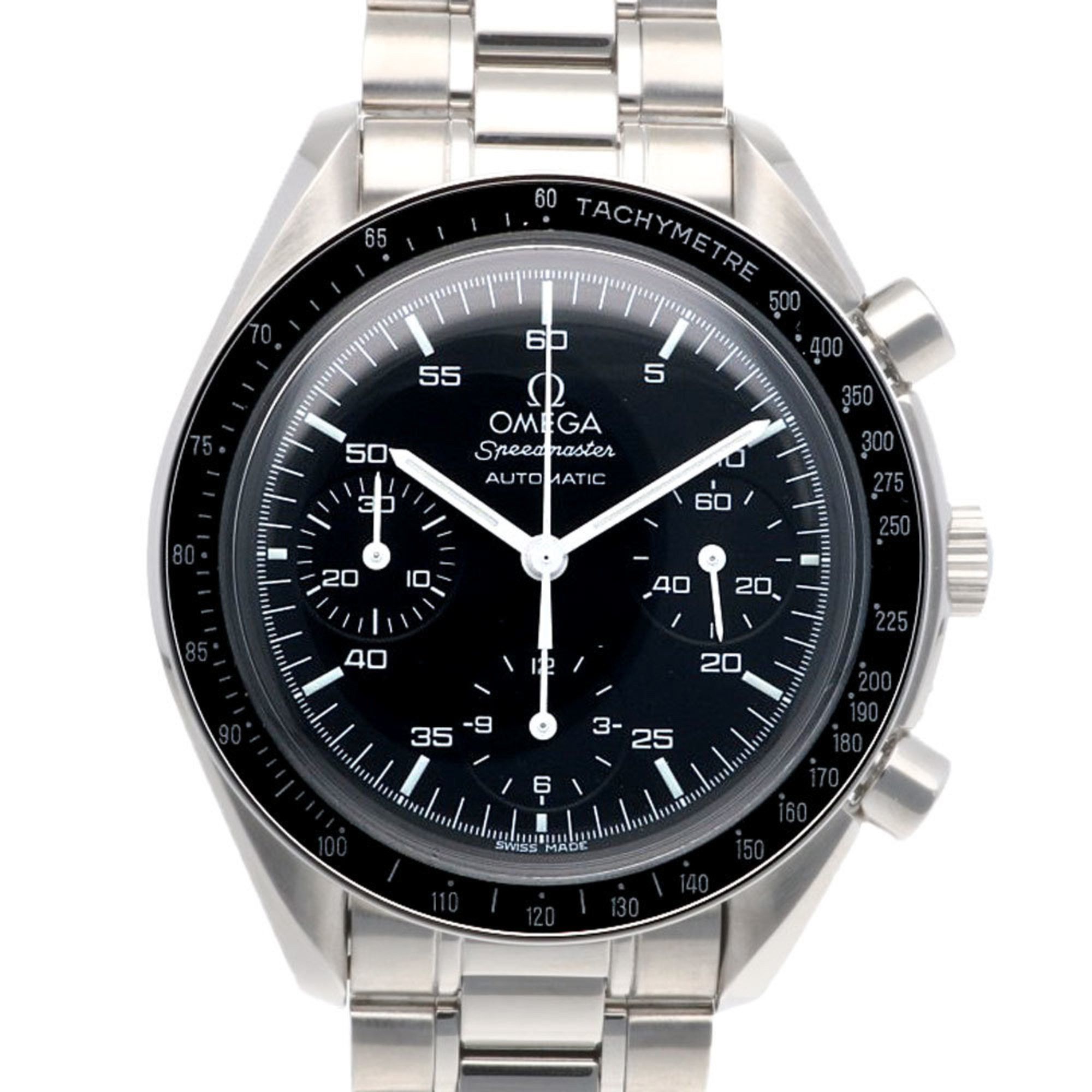 Omega Omega Speedmaster Watch Stainless Steel 35105000 Automatic Men's OMEGA Overhauled Size ONE SIZE - 1 Thumbnail