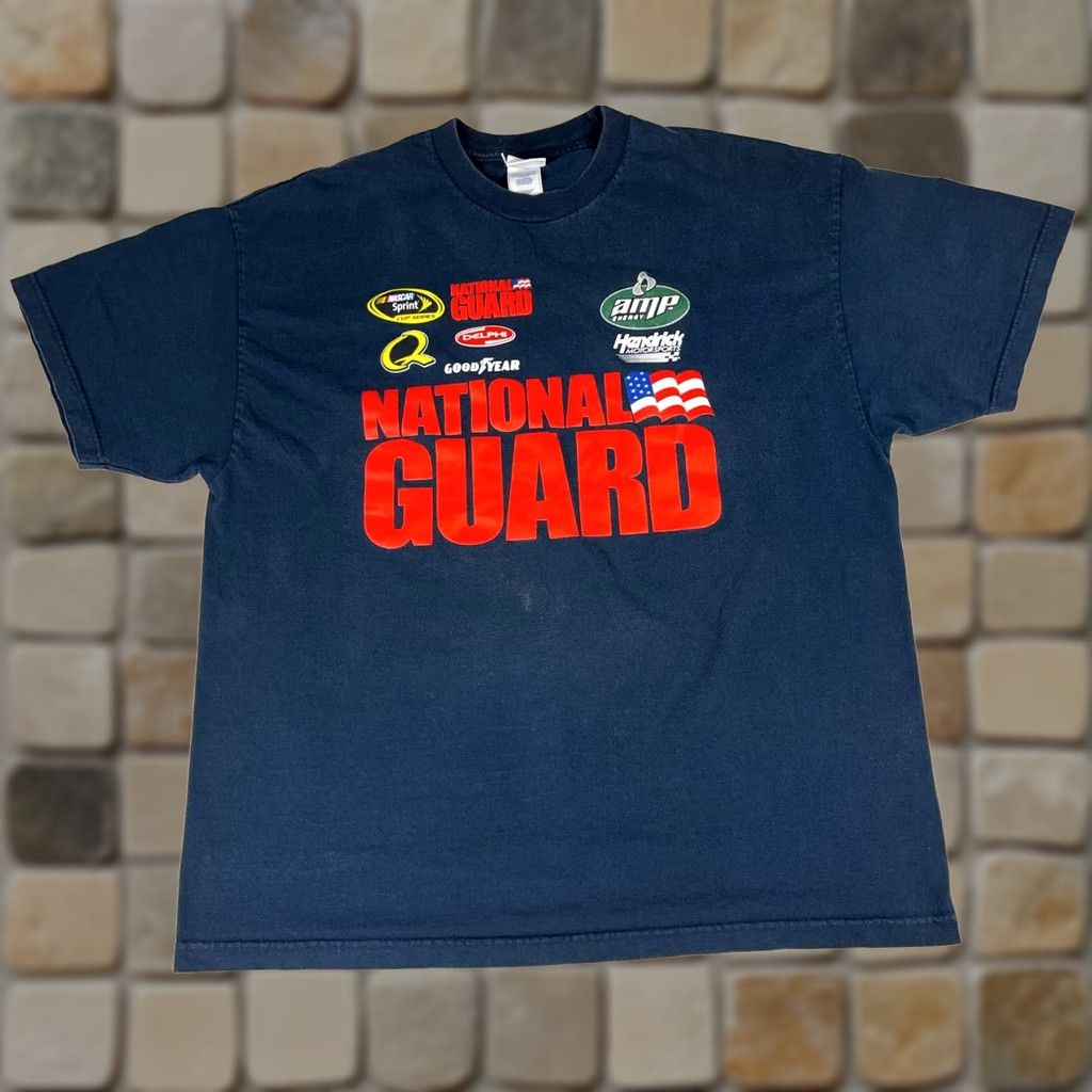 Chase Authentics Nascar Dale Jr. #88 T-Shirt Chase Authentics Navy Blue 2XL Double-Sided Mens Shirt NASCAR Size US XXL / EU 58 / 5 - 1 Thumbnail