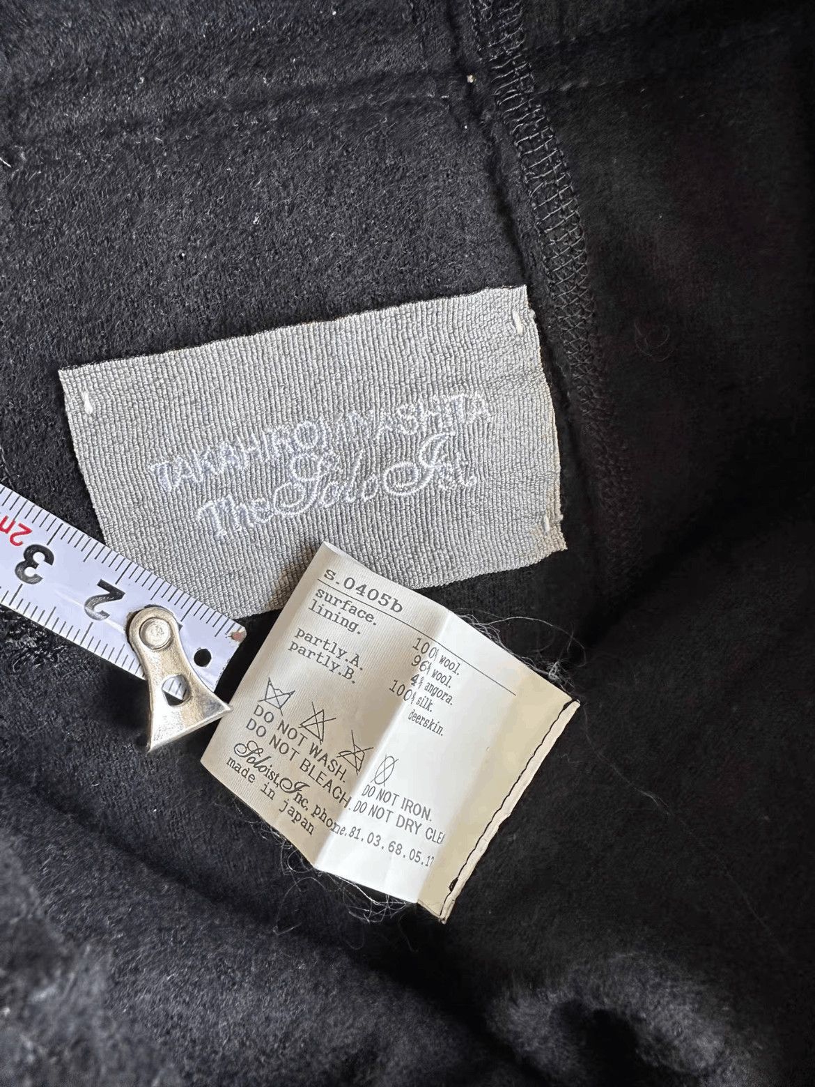Takahiromiyashita The Soloist. Sz S Takahiromiyashita the Soloist OG Wool Cargo-2508 Size US 30 / EU 46 - 7 Thumbnail