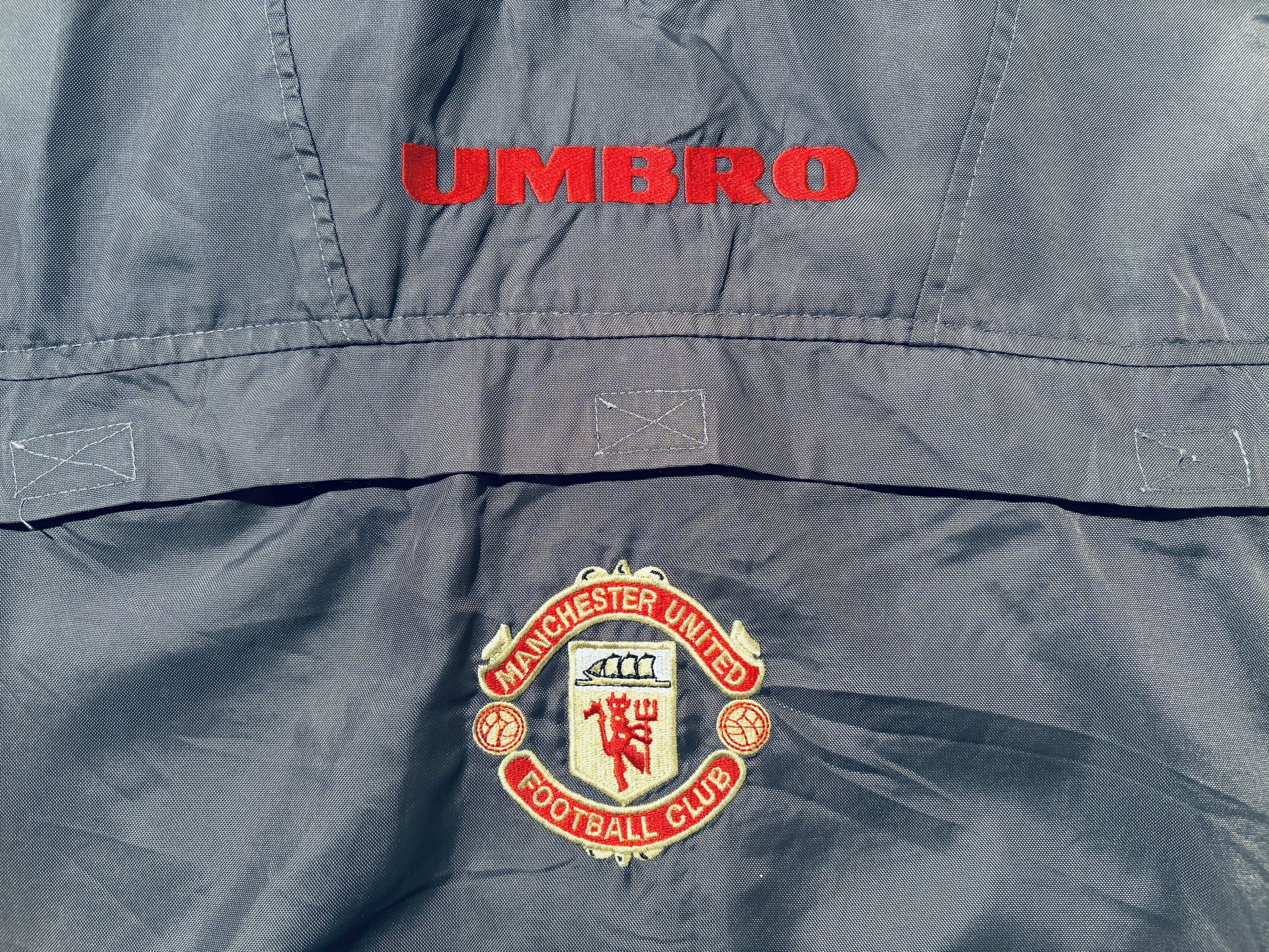 Umbro Manchester United Training Hoodie Jacket 1994 - 1995 Size US XL / EU 56 / 4 - 5 Thumbnail