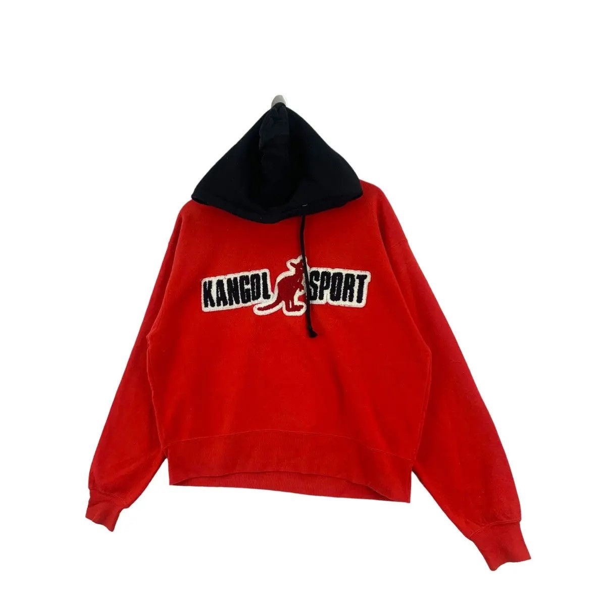 Kangol Vtg KANGOL SPORT ENGLAND Center Big Logo Red Hoodie Size XL / US 12-14 / IT 48-50 - 5 Thumbnail
