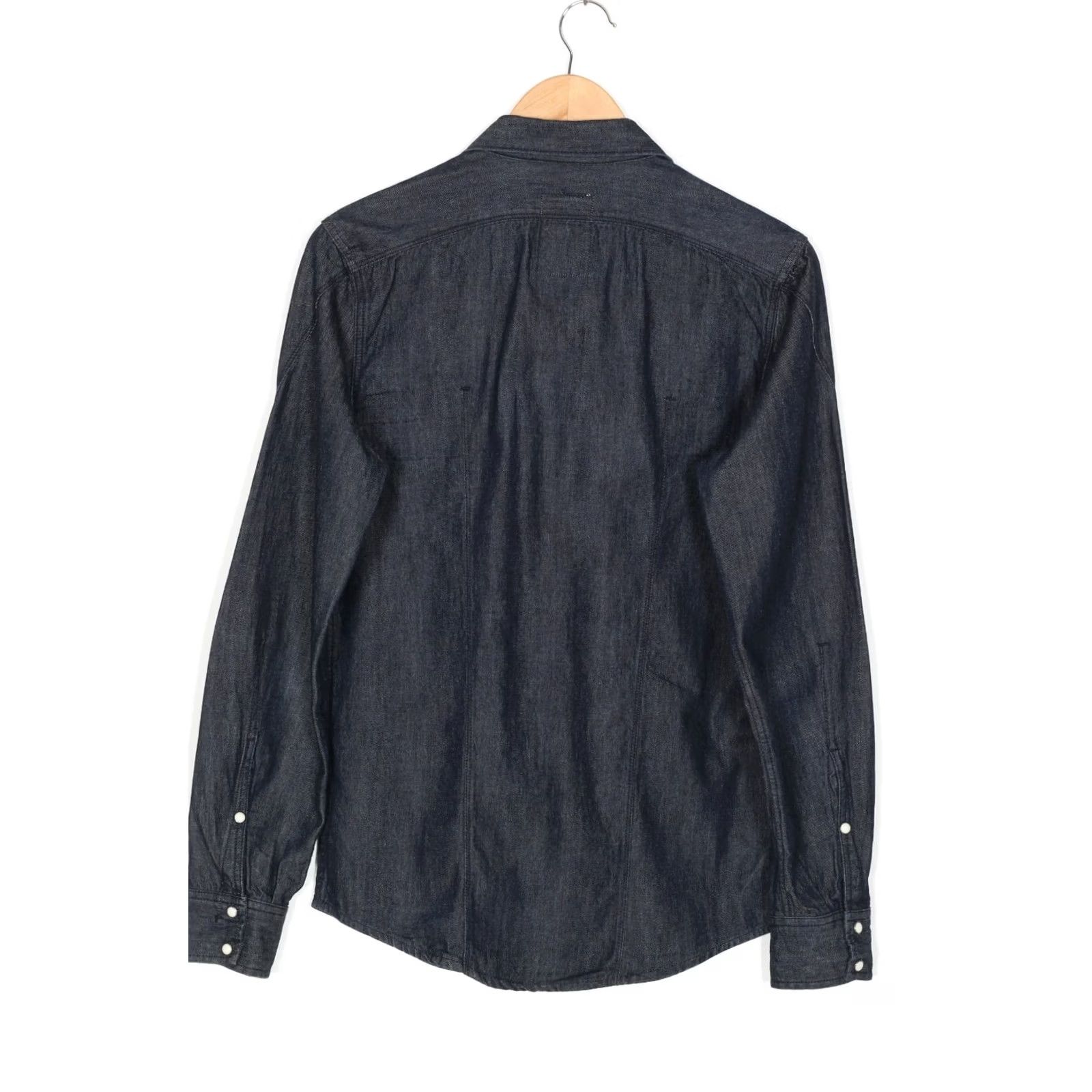 G-Star G-STAR ARC 3D Denim Shirt Slim Fit Men Size S Long Sleeve Snap Size US S / EU 44-46 / 1 - 3 Thumbnail