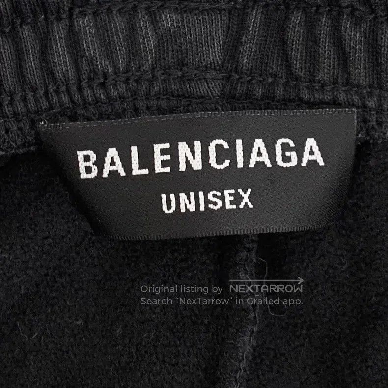 Balenciaga Balenciaga size S Black washed distressed logo embroidered Size US 27 - 6 Thumbnail