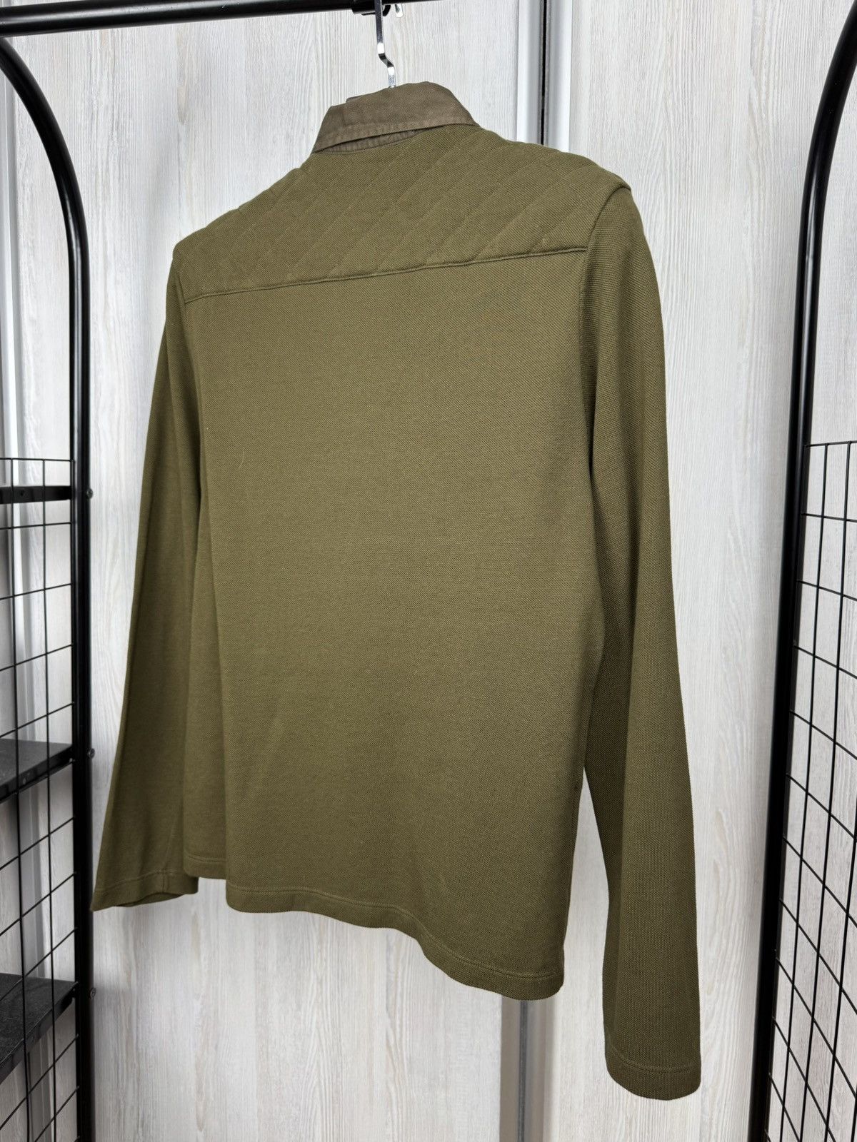 Lacoste Lacoste Khaki Green vintage slim fit rugby polo shirt Size US M / EU 48-50 / 2 - 7 Thumbnail