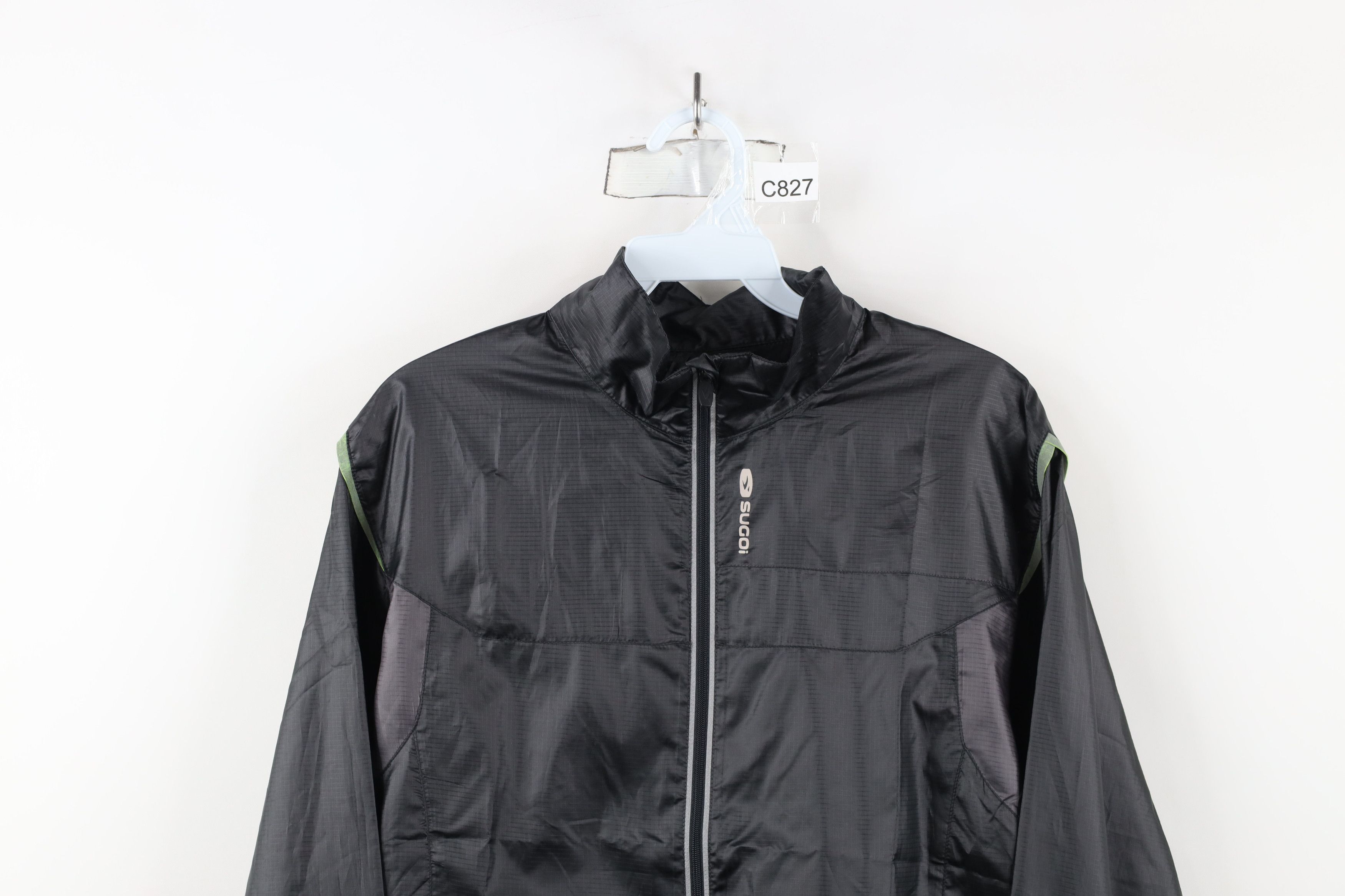 Vintage Sugoi Running Rain Super Lightweight Windbreaker Jacket Size L / US 10 / IT 46 - 2 Thumbnail