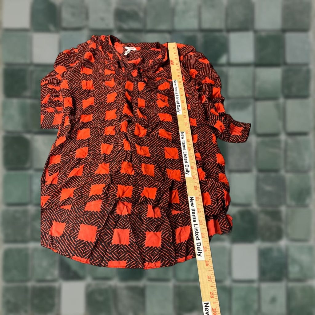 Joie Joie Blouse Womens XS Red Long Sleeve Top Size XS / US 0-2 / IT 36-38 - 1 Thumbnail