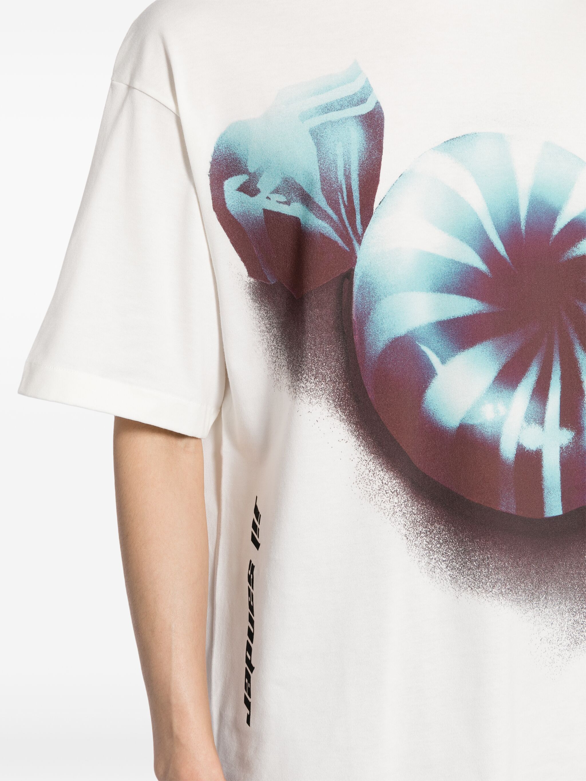 Jil Sander o1loc1c1224 T- Shirt in White Size XL / US 12-14 / IT 48-50 - 2 Thumbnail