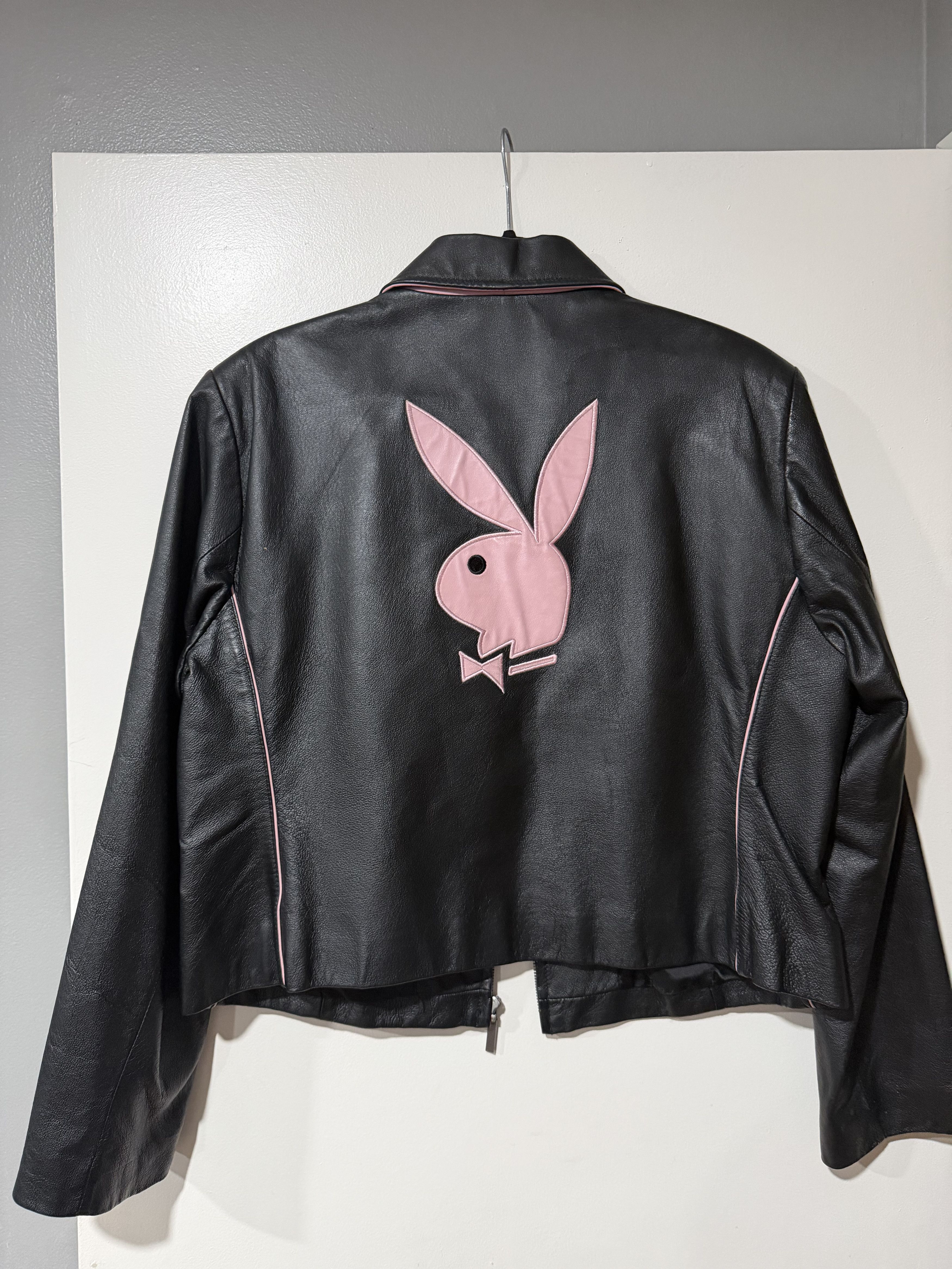 Playboy Vintage Playboy Leather Jacket Size XL / US 12-14 / IT 48-50 - 3 Thumbnail