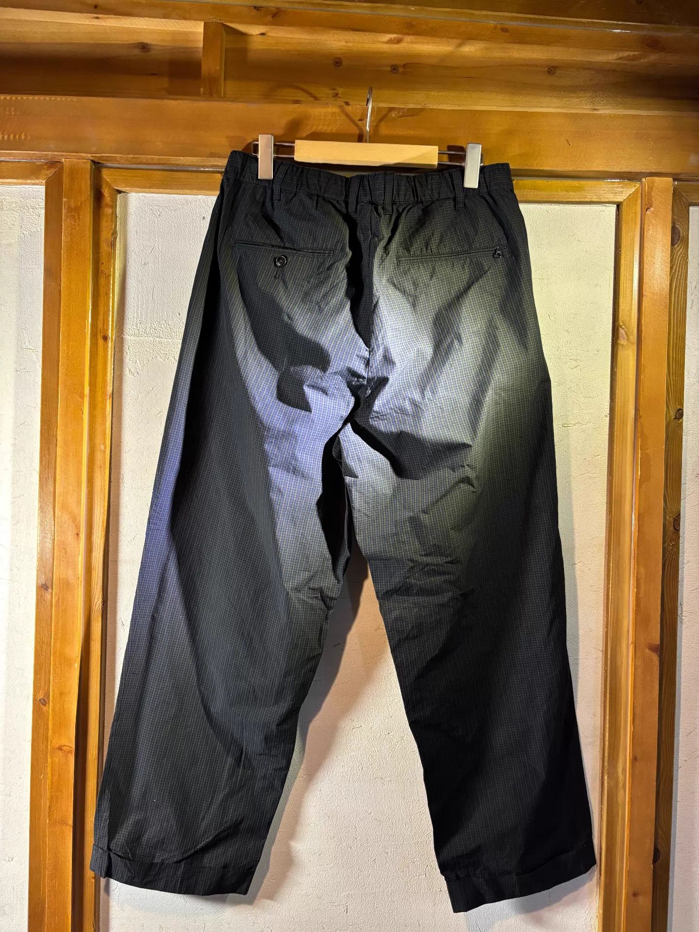 Beams Plus beams plus 25ss nylon double pleat pants L 95% new Size US 34 / EU 50 - 6 Thumbnail