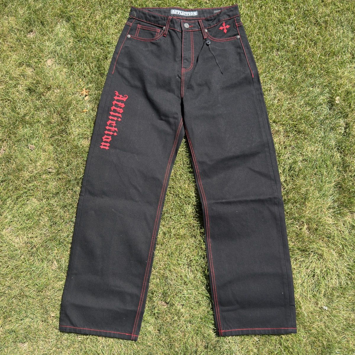 Affliction 2000s Affliction Jeans Size US 31 - 3 Thumbnail