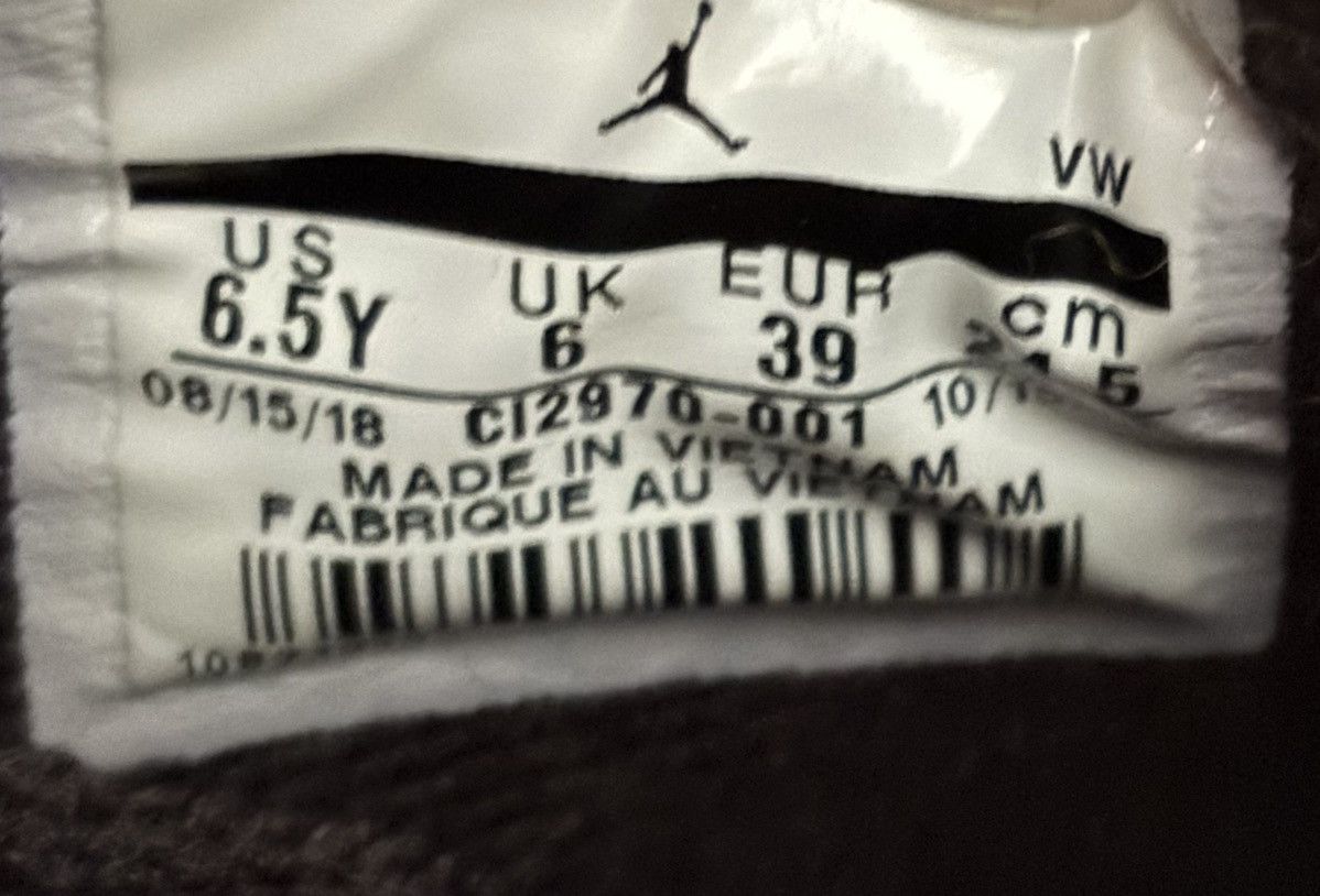 Jordan Brand Air Jordan 4 Retro GS 'Laser' Size US 6.5 / EU 39-40 - 7 Thumbnail