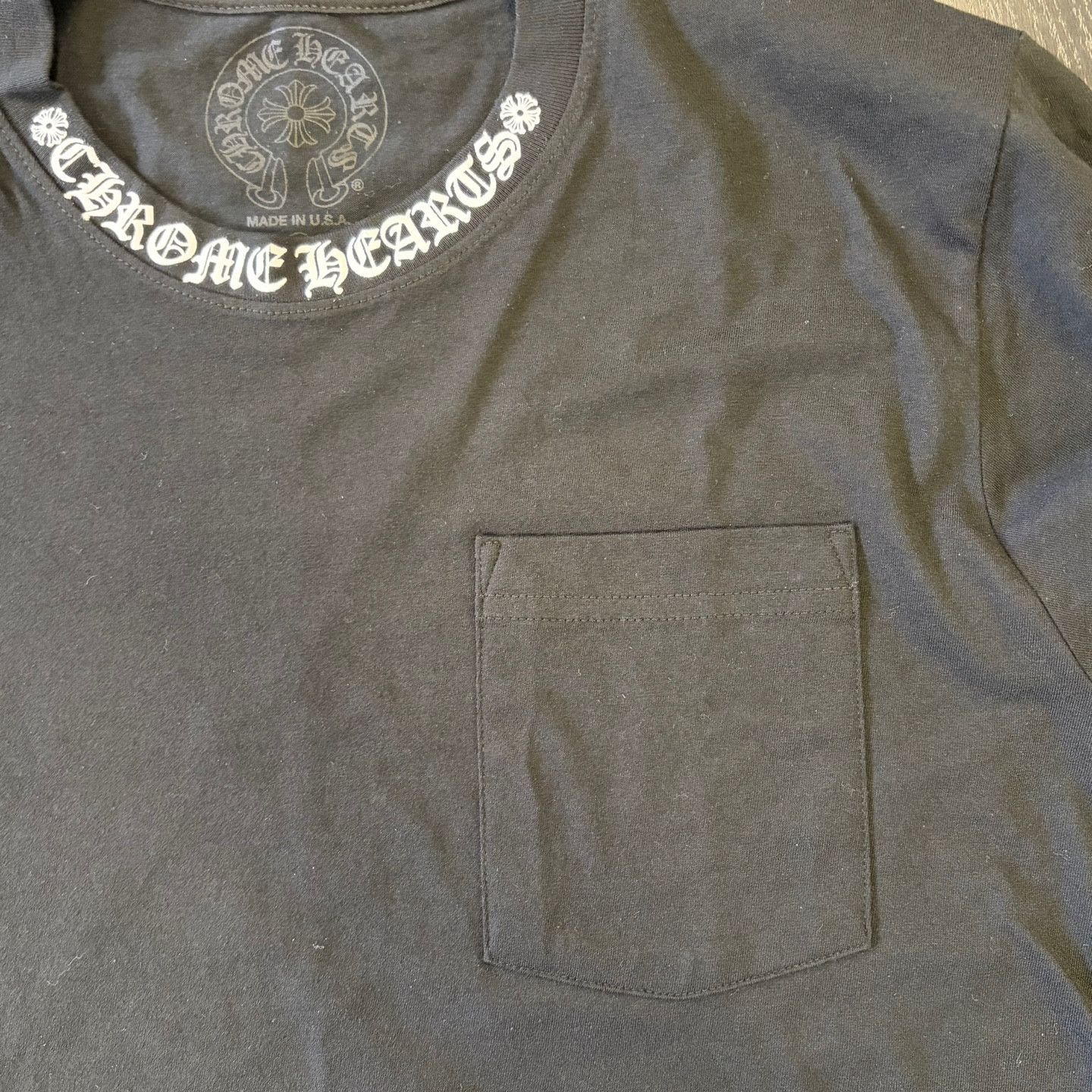 Chrome Hearts Chrome Hearts Neck Logo Long Sleeve T-Shirt Size US M / EU 48-50 / 2 - 4 Thumbnail