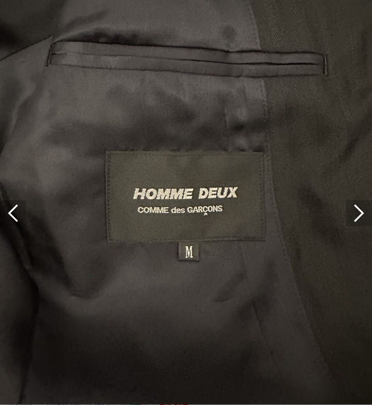 Comme des Garcons Comme des garçons homme deux blaze Size US M / EU 48-50 / 2 - 5 Thumbnail