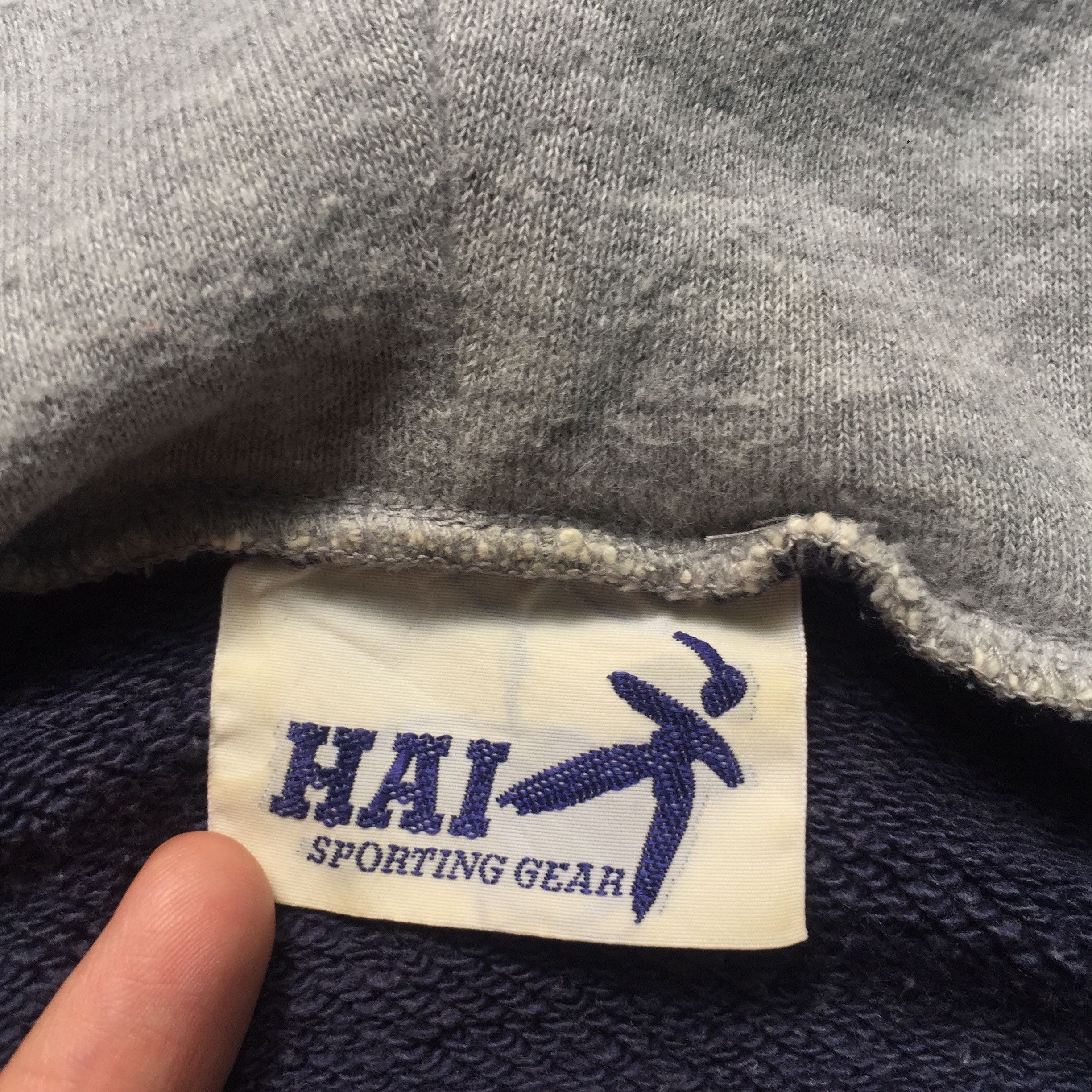 Issey Miyake Archive 80s Issey Miyake Hai Sporting Active Mind Hoodie Size US M / EU 48-50 / 2 - 6 Thumbnail