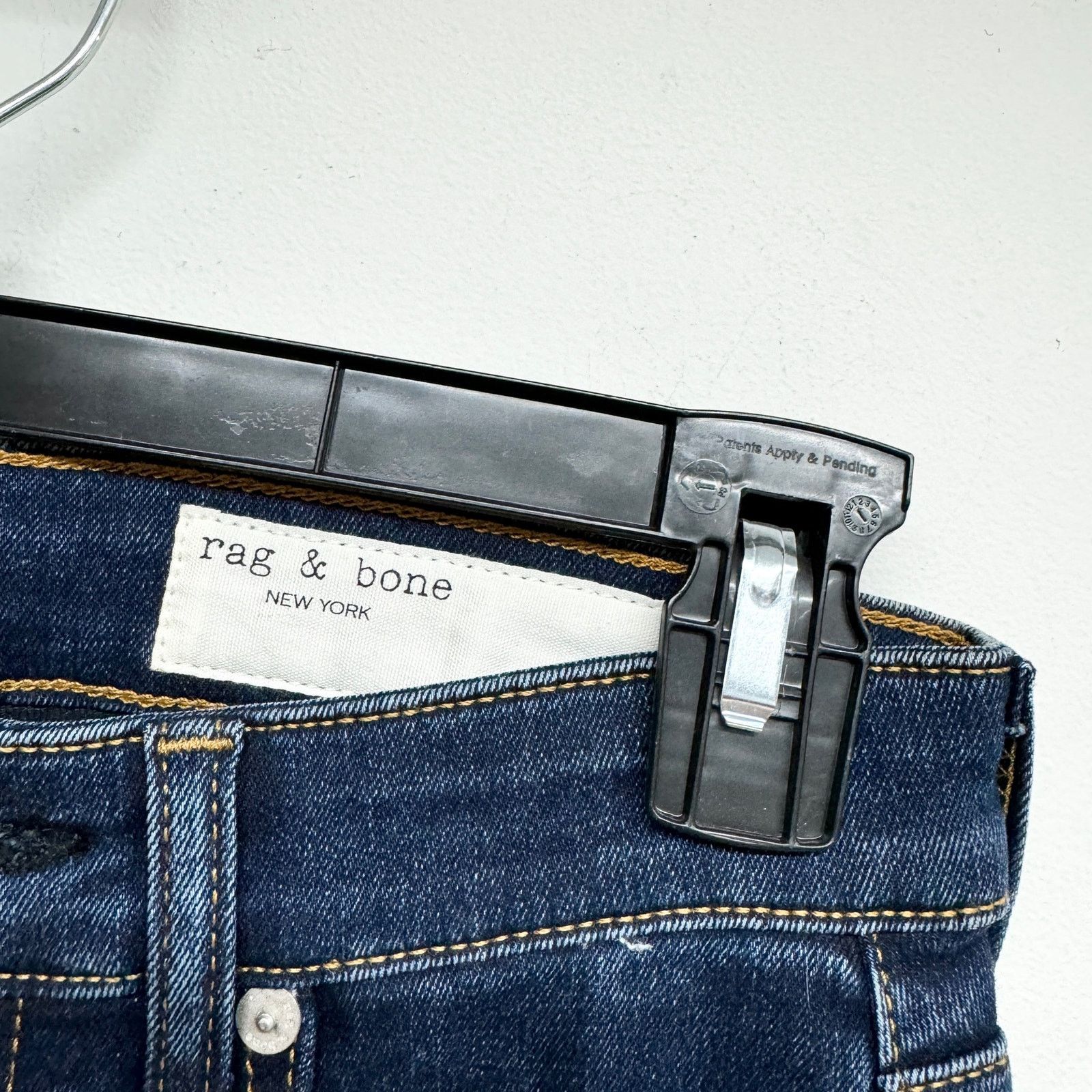Rag & Bone Rag & Bone Cate Mid Rise Slim Fit Skinny Jeans Heritag 25 Size 25" / US 0 / IT 36 - 3 Thumbnail