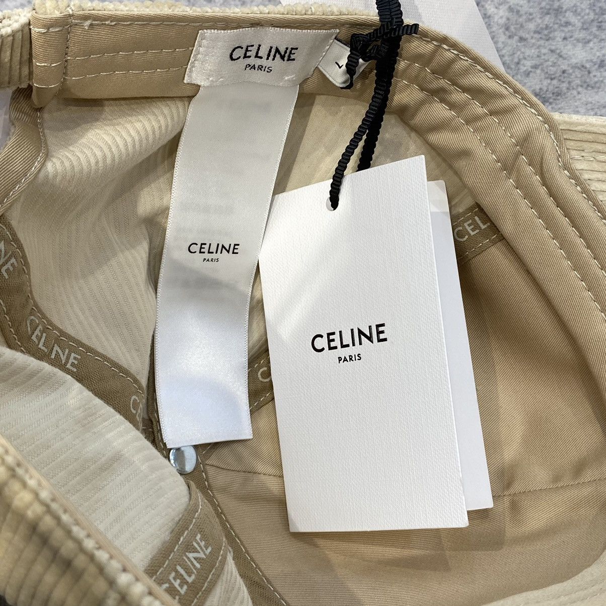 Celine CELINE Triomphe Baseball Cap In Cotton Size ONE SIZE - 6 Thumbnail