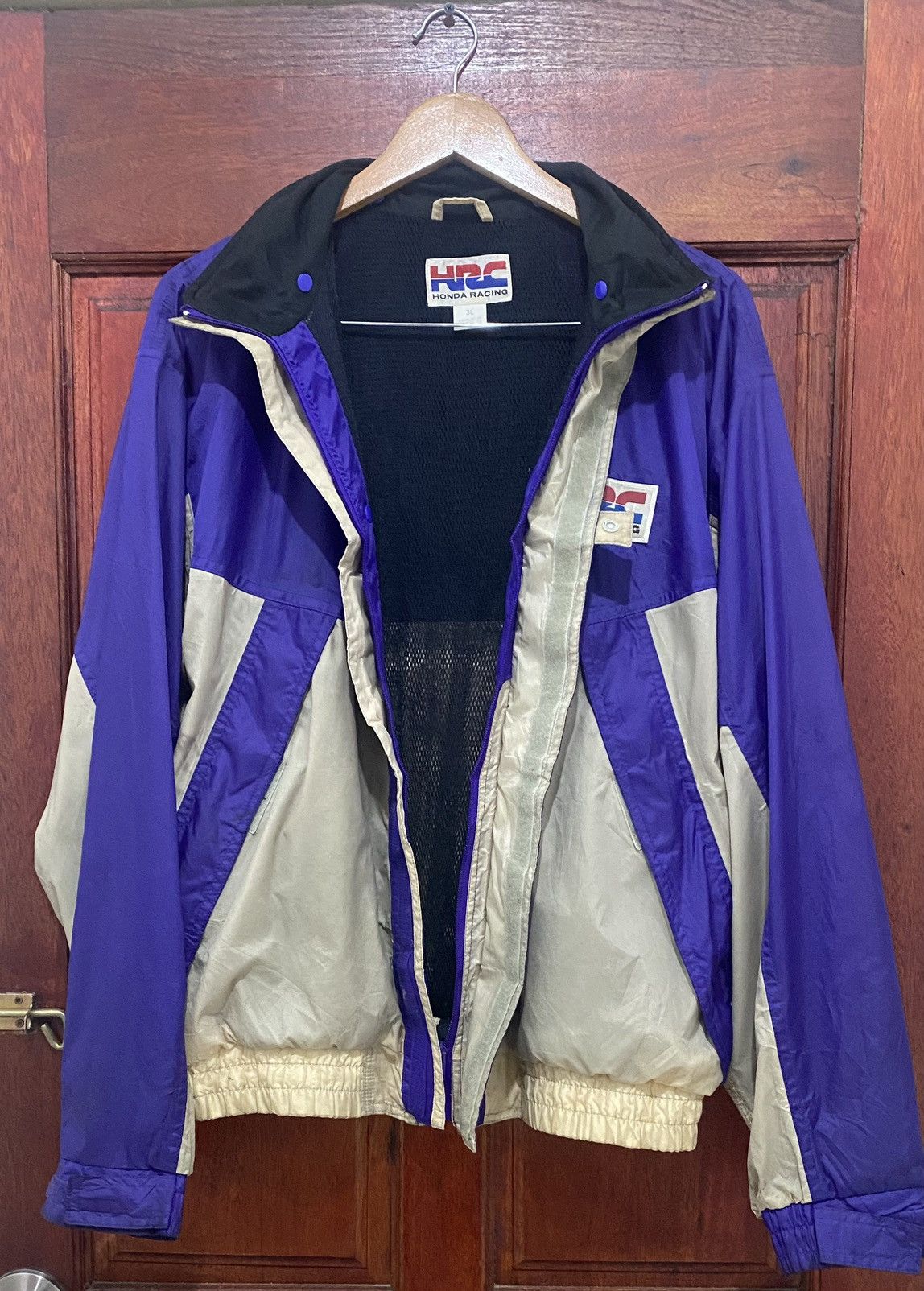 Honda × Sports Specialties Vintage Honda HRC Pattern Design Racing Gear Jacket Size US L / EU 52-54 / 3 - 3 Thumbnail