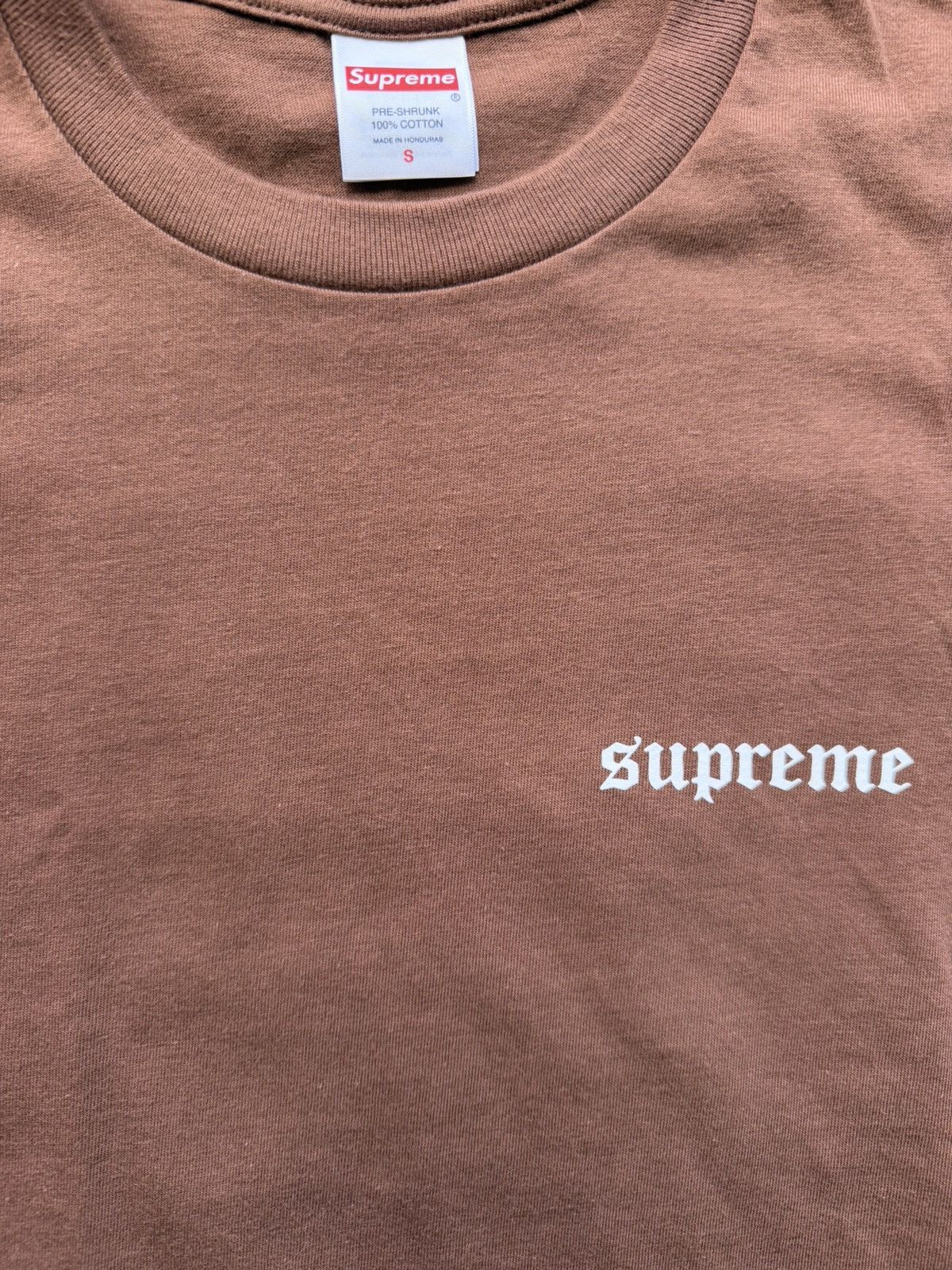 Supreme Supreme Target Tee Brown Size US S / EU 44-46 / 1 - 3 Thumbnail