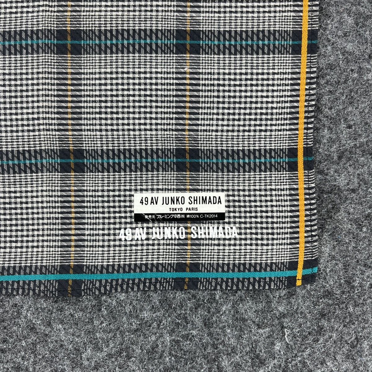 Japanese Brand × Junko Shimada × Vintage Junko Shimada Handkerchief Neckerchief Bandana B311 Size ONE SIZE - 4 Thumbnail