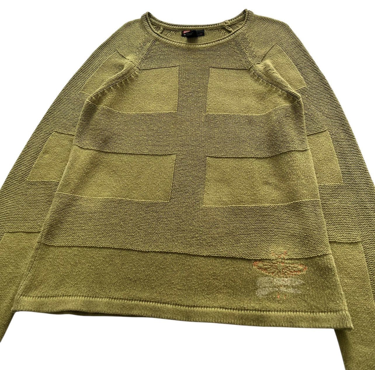 Diesel Olive green knitted diesel knitted sweater Size US M / EU 48-50 / 2 - 3 Thumbnail