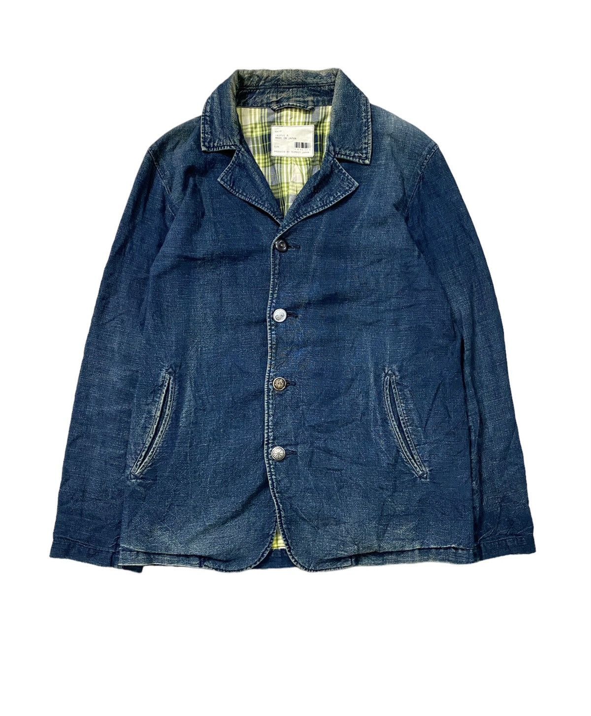 45rpm Iconic KATO indigo Faded Jacket Size US M / EU 48-50 / 2 - 1 Thumbnail