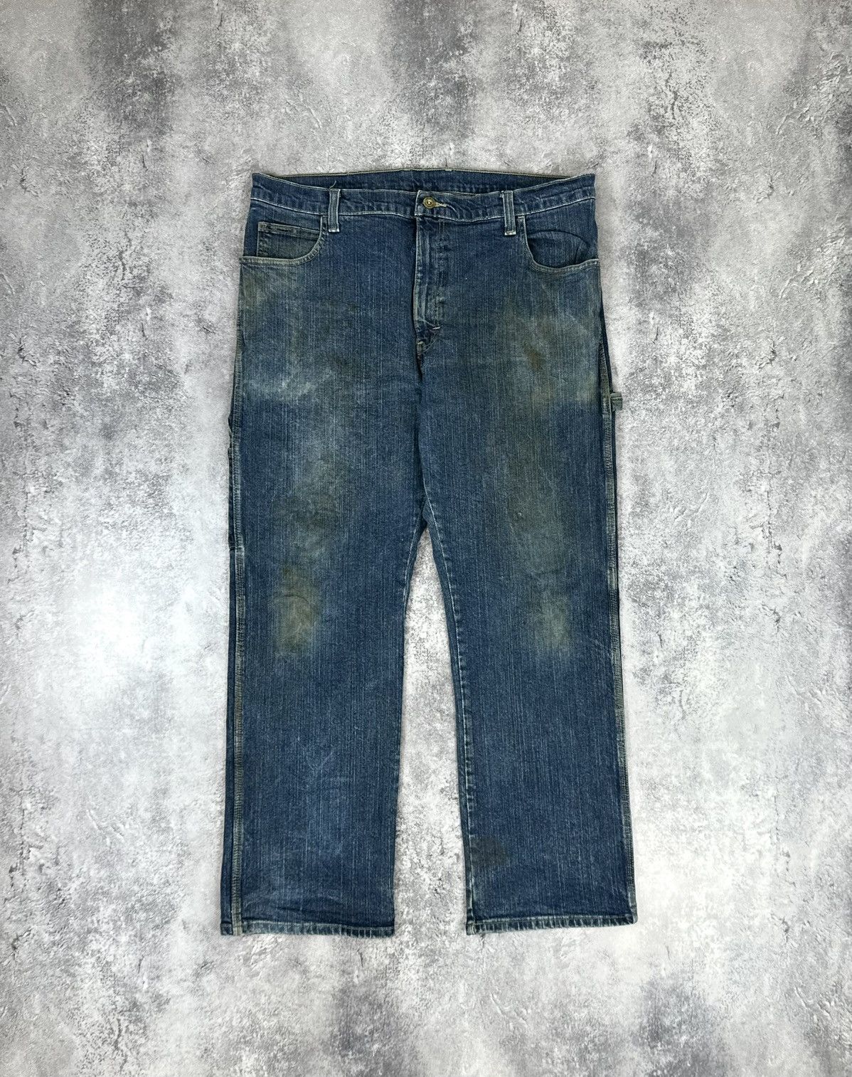 Dickies Vintage Dickies Baggy Carpenter Cargo USA Hype Work Pants Size US 36 / EU 52 - 2 Thumbnail