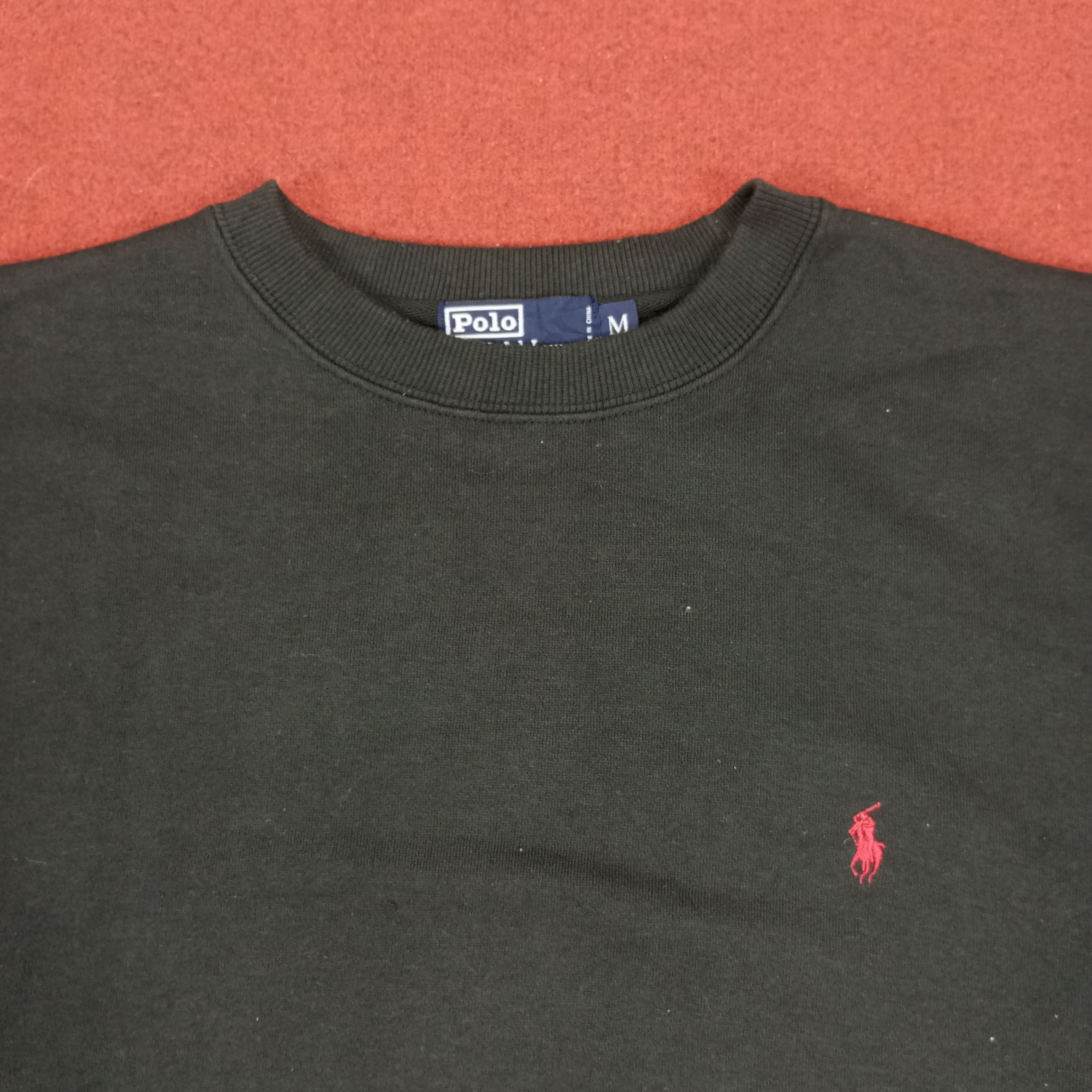 Polo Ralph Lauren × Vintage Polo by Ralph Lauren Small Logo Design Sweatshirt Size US L / EU 52-54 / 3 - 2 Thumbnail