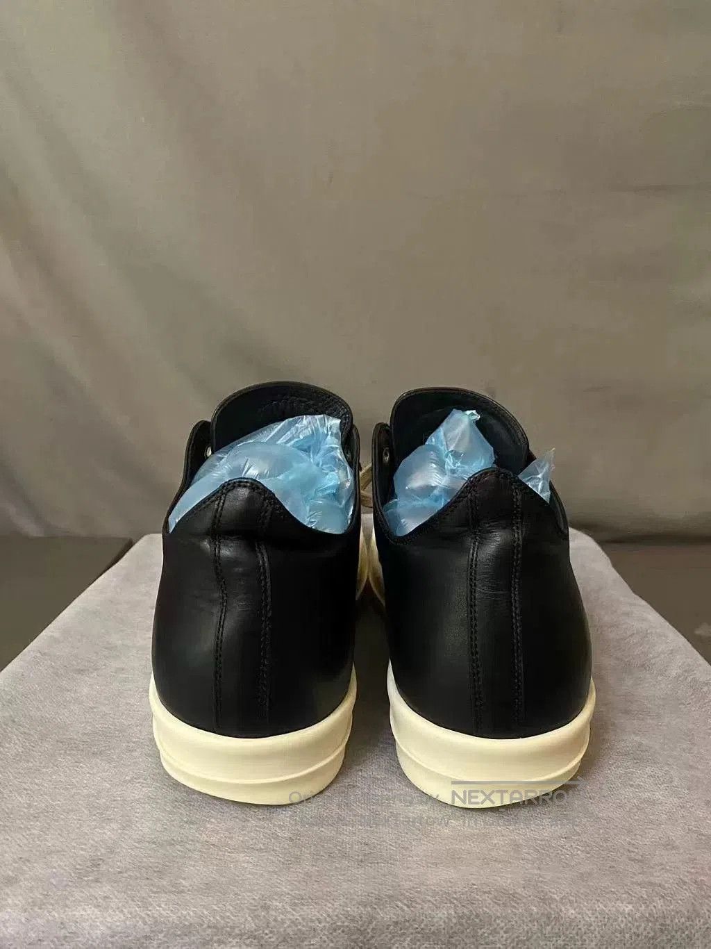 Rick Owens Rick Owens Low-Top Leather Sneakers. Size US 10 / EU 43 - 3 Thumbnail