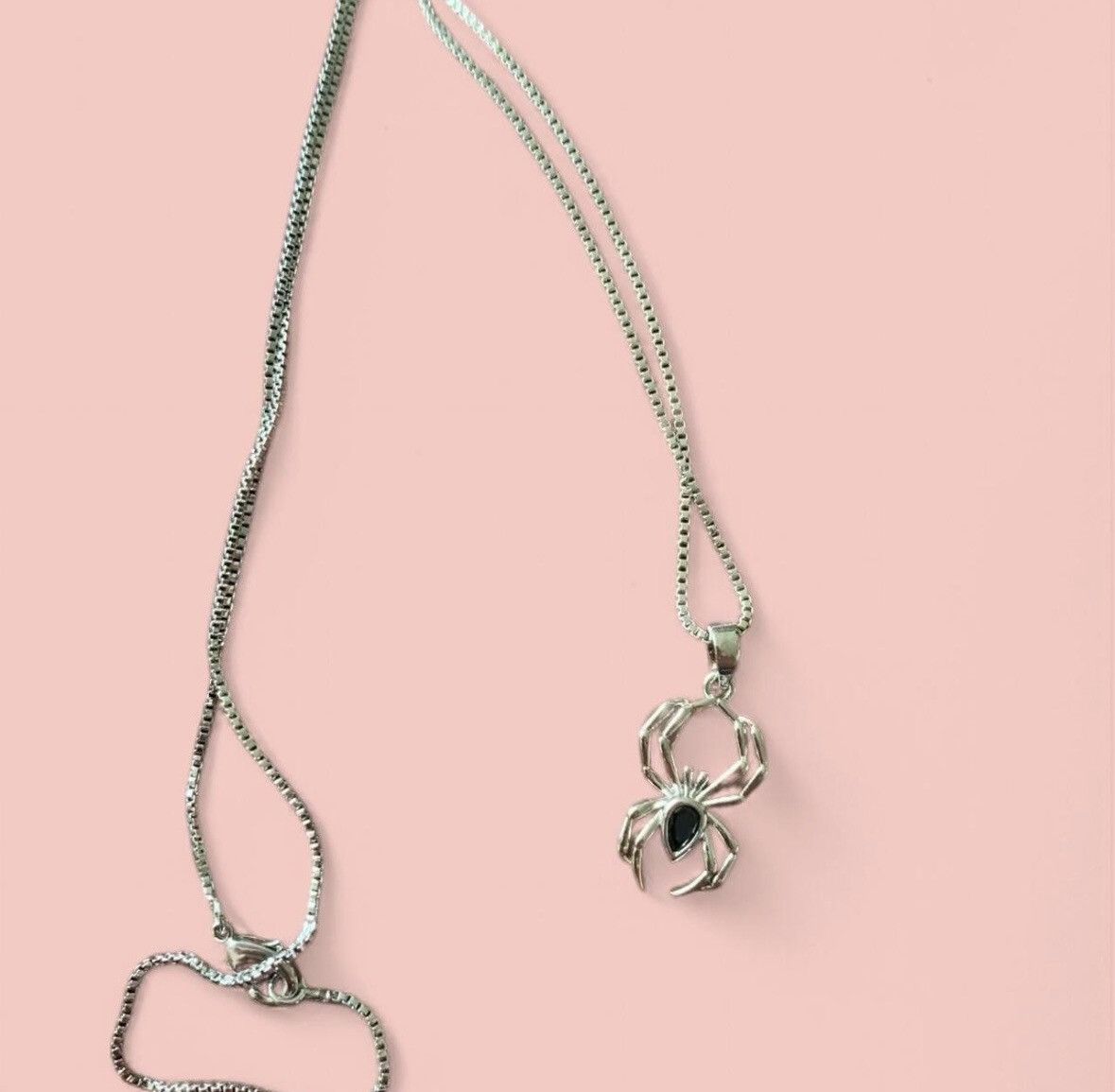 Other Silver Spider necklace 🕷️ Size ONE SIZE - 2 Thumbnail