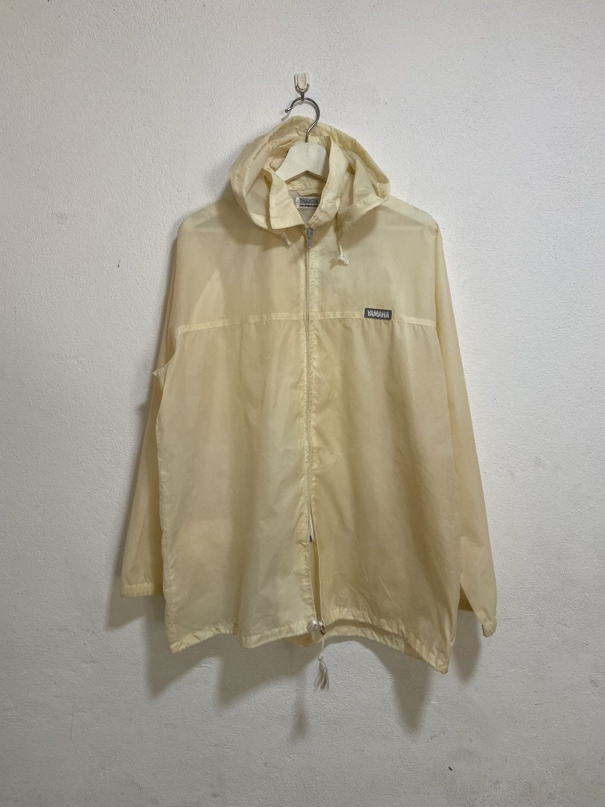 Japanese Brand × Vintage × Yamaha Vintage Yamaha logo hoodie windbreaker Size US M / EU 48-50 / 2 - 1 Thumbnail