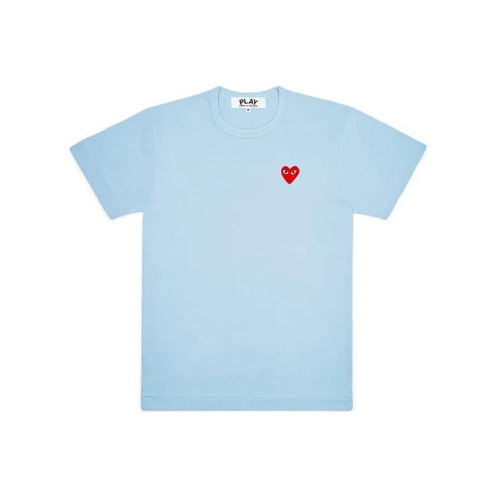 Comme des Garçons PLAY Red Heart Embroidery T-Shirt 0079