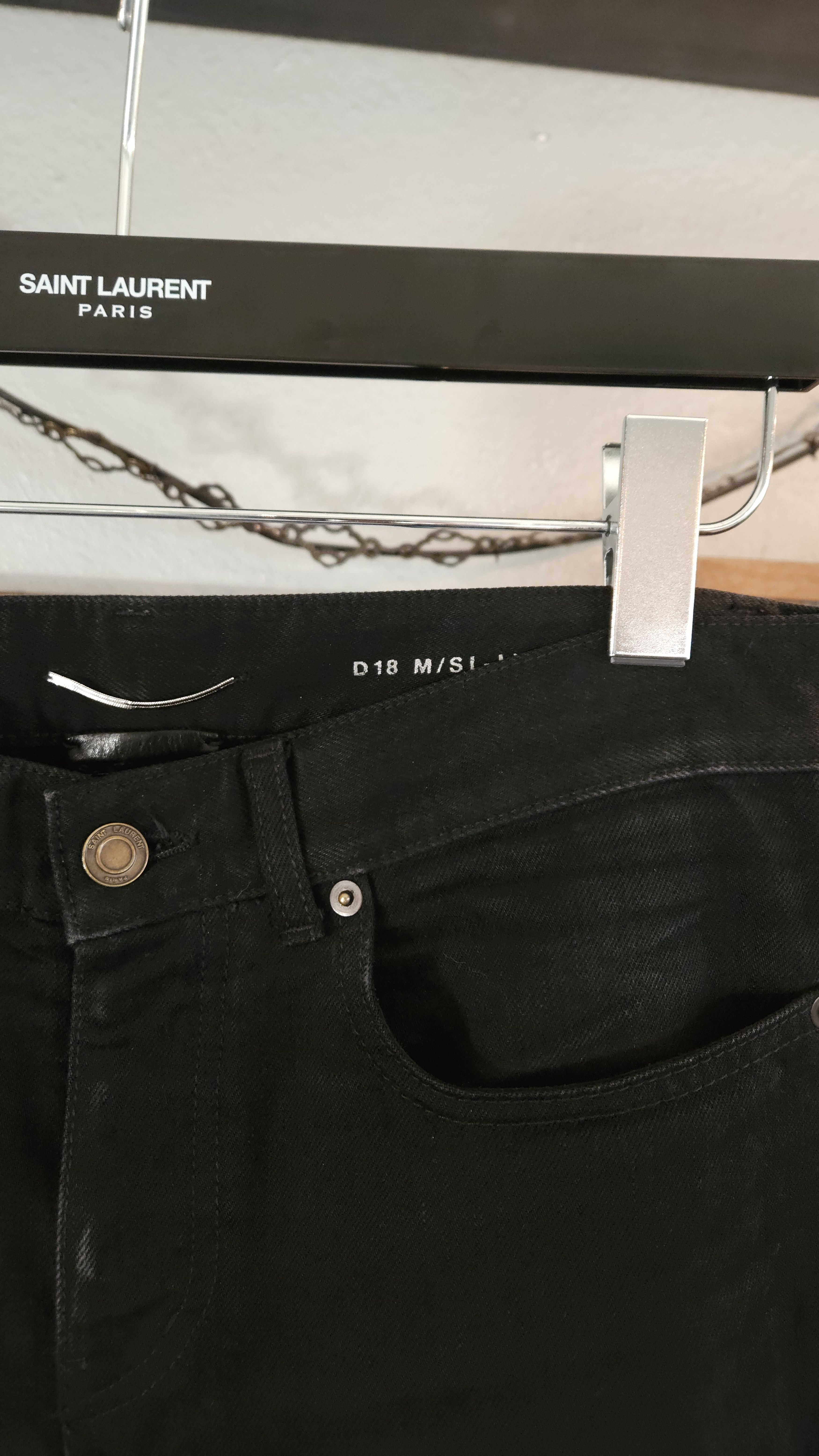 Anthony Vaccarello × Saint Laurent Paris Saint Laurent D18 Size US 30 / EU 46 - 3 Thumbnail