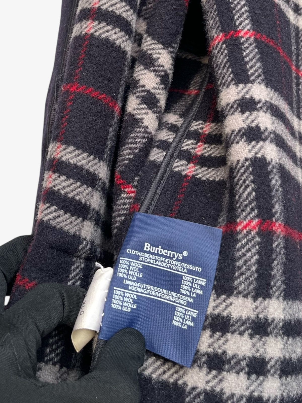 Burberry Vintage Burberrys Navy Wool Duffle Coat Size US S / EU 44-46 / 1 - 11 Thumbnail